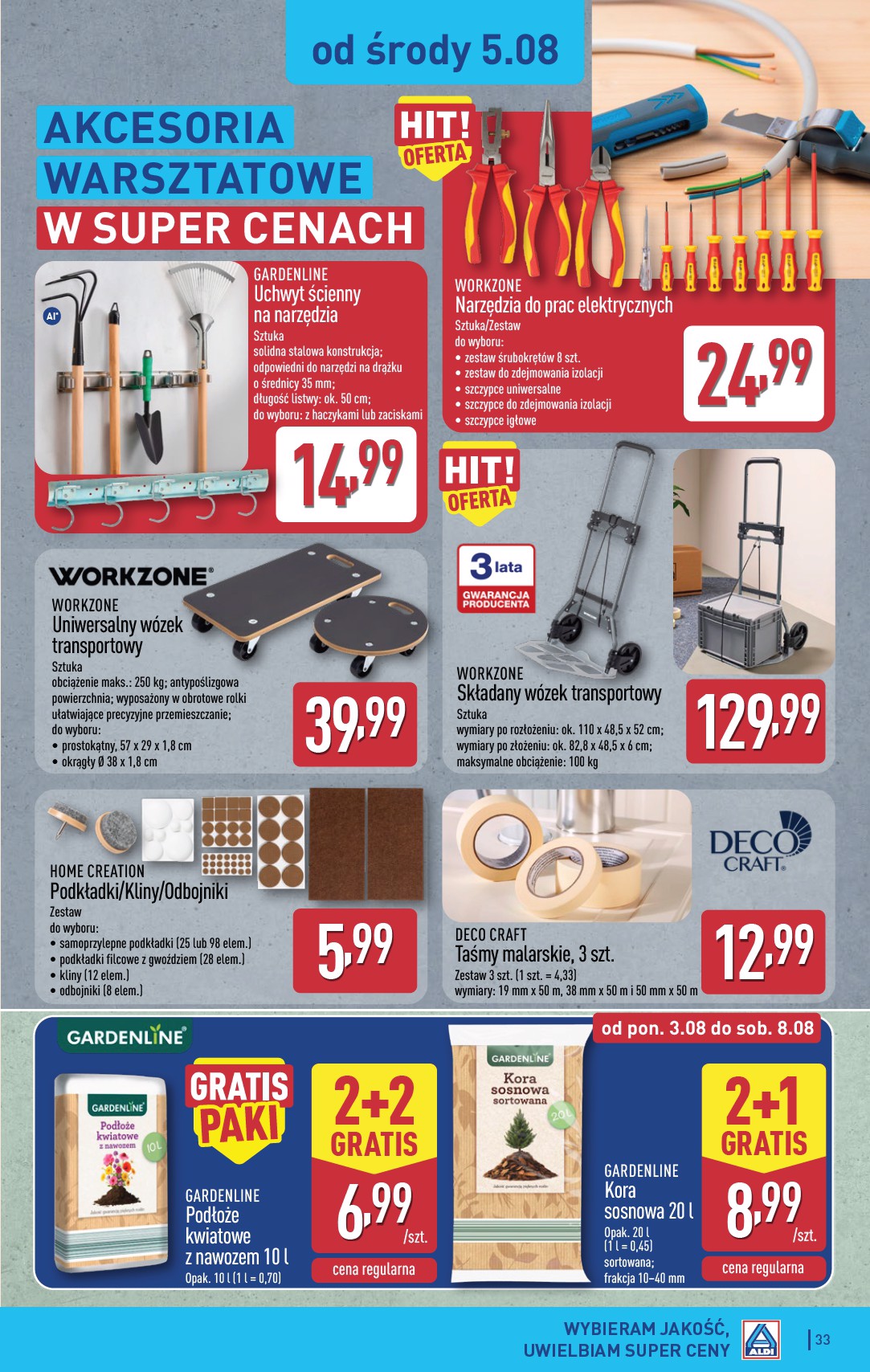 aldi - Aktualna gazetka ALDI ważna od 03.08.2026 do 08.08.2026 - page: 33