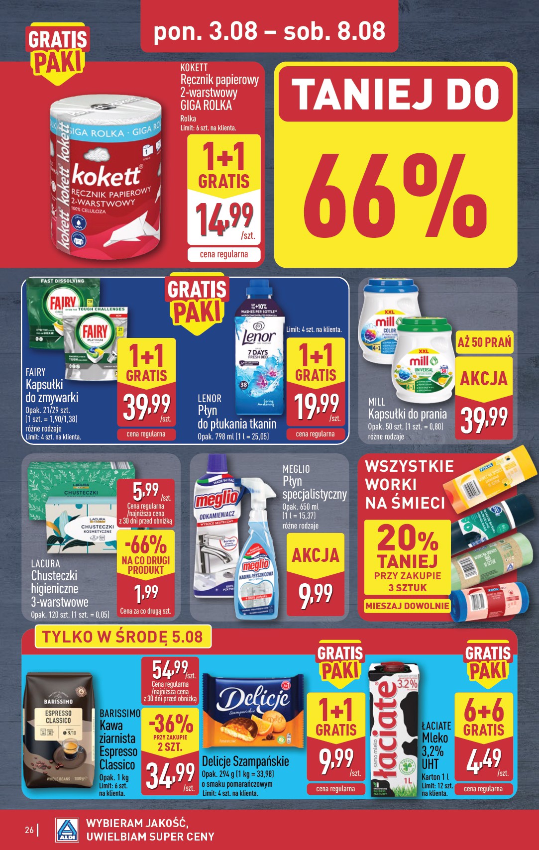aldi - Aktualna gazetka ALDI ważna od 03.08.2026 do 08.08.2026 - page: 26