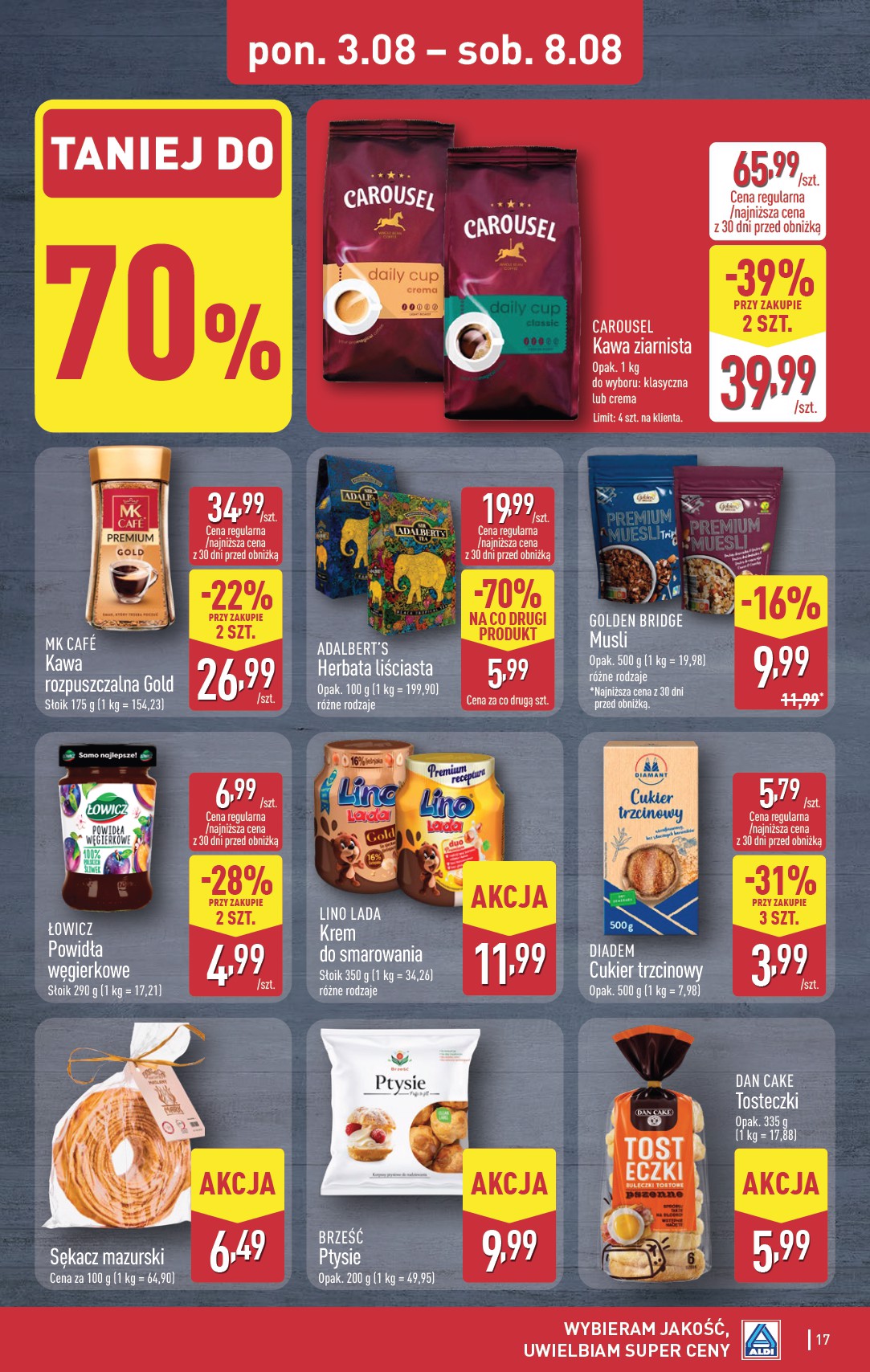 aldi - Aktualna gazetka ALDI ważna od 03.08.2026 do 08.08.2026 - page: 17