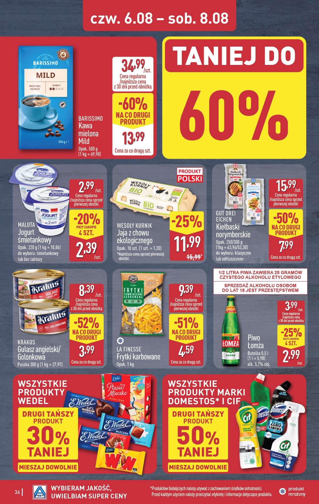 aldi - Aktualna gazetka ALDI ważna od 03.08.2026 do 08.08.2026 - page: 36