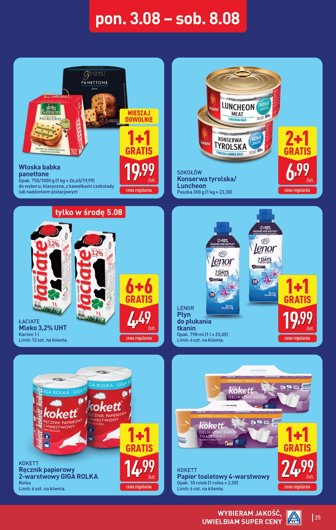 aldi - Aktualna gazetka ALDI ważna od 03.08.2026 do 08.08.2026 - page: 25