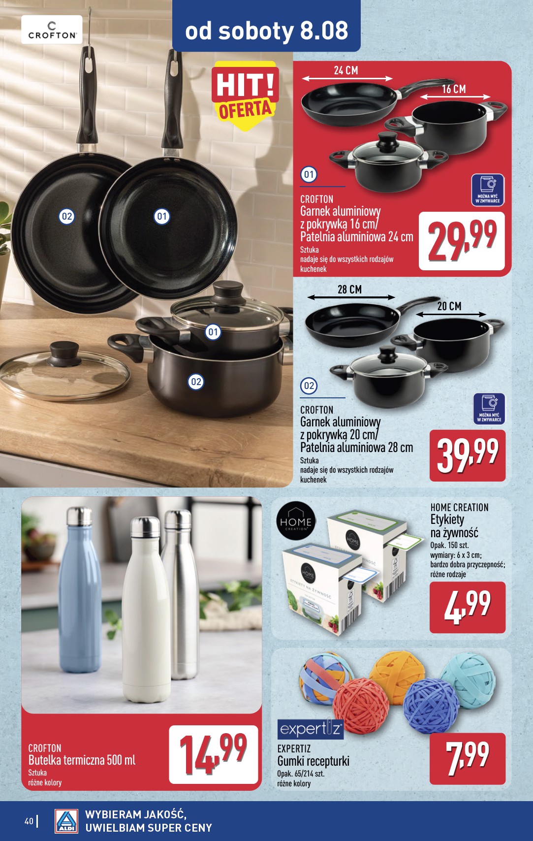 aldi - Aktualna gazetka ALDI ważna od 03.08.2026 do 08.08.2026 - page: 40