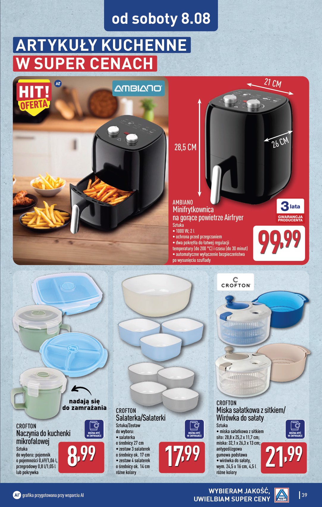 aldi - Aktualna gazetka ALDI ważna od 03.08.2026 do 08.08.2026 - page: 39