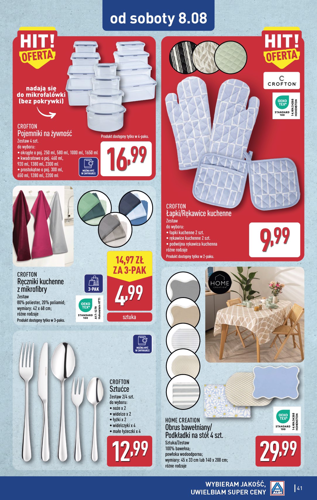 aldi - Aktualna gazetka ALDI ważna od 03.08.2026 do 08.08.2026 - page: 41