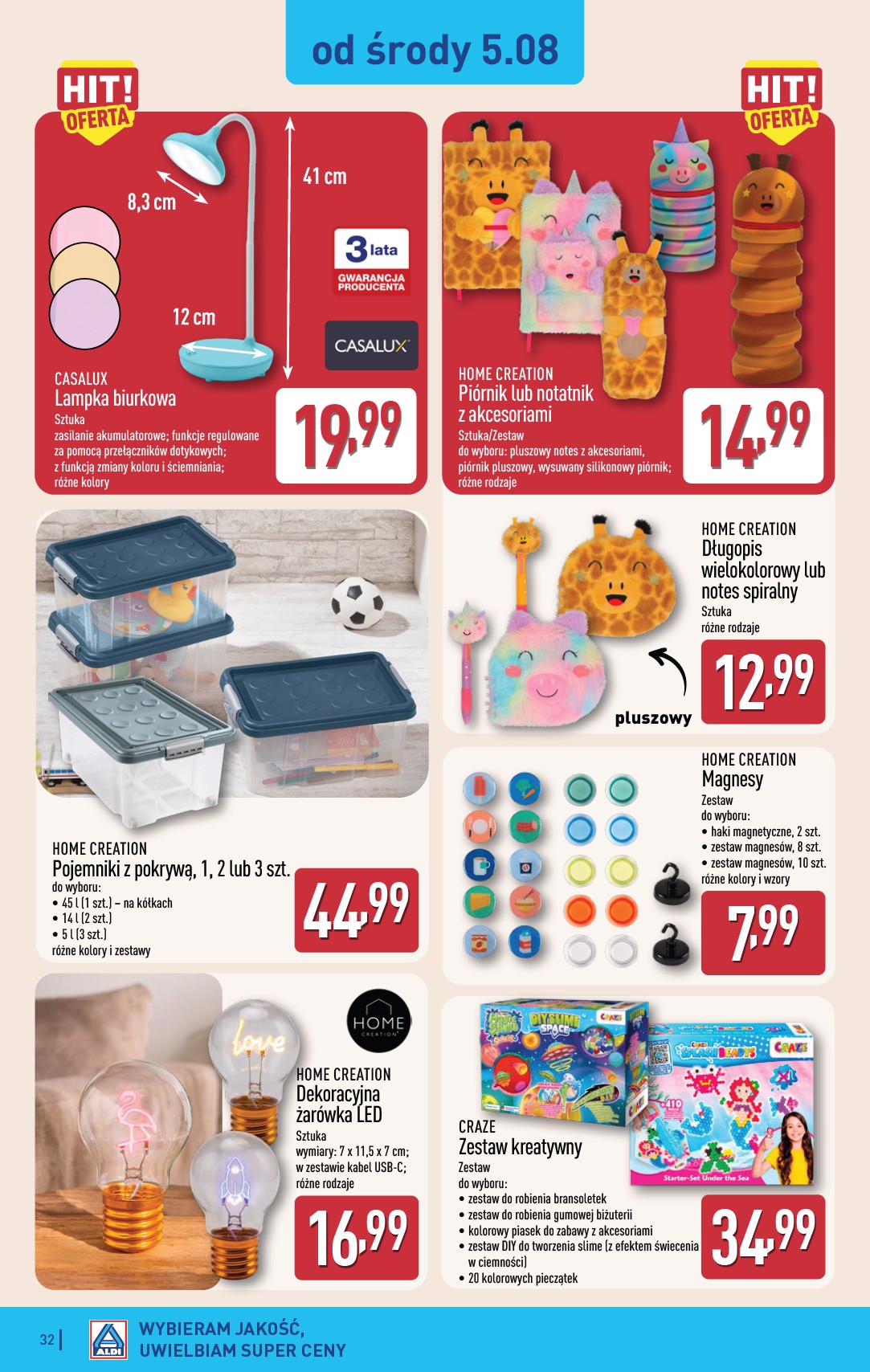 aldi - Aktualna gazetka ALDI ważna od 03.08.2026 do 08.08.2026 - page: 32
