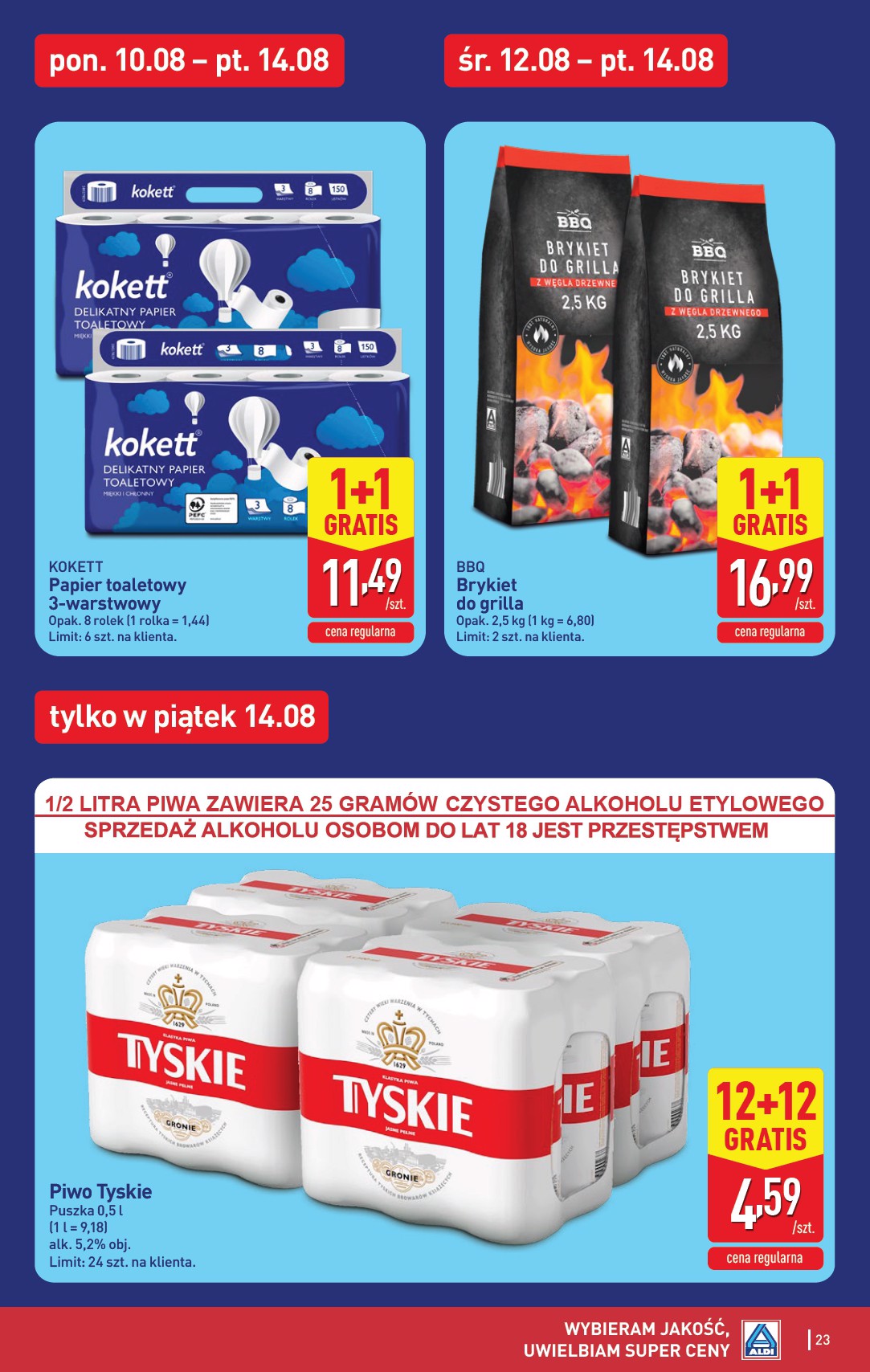 aldi - Nowa gazetka ALDI ważna od 10.08.2026 do 14.08.2026 - page: 23