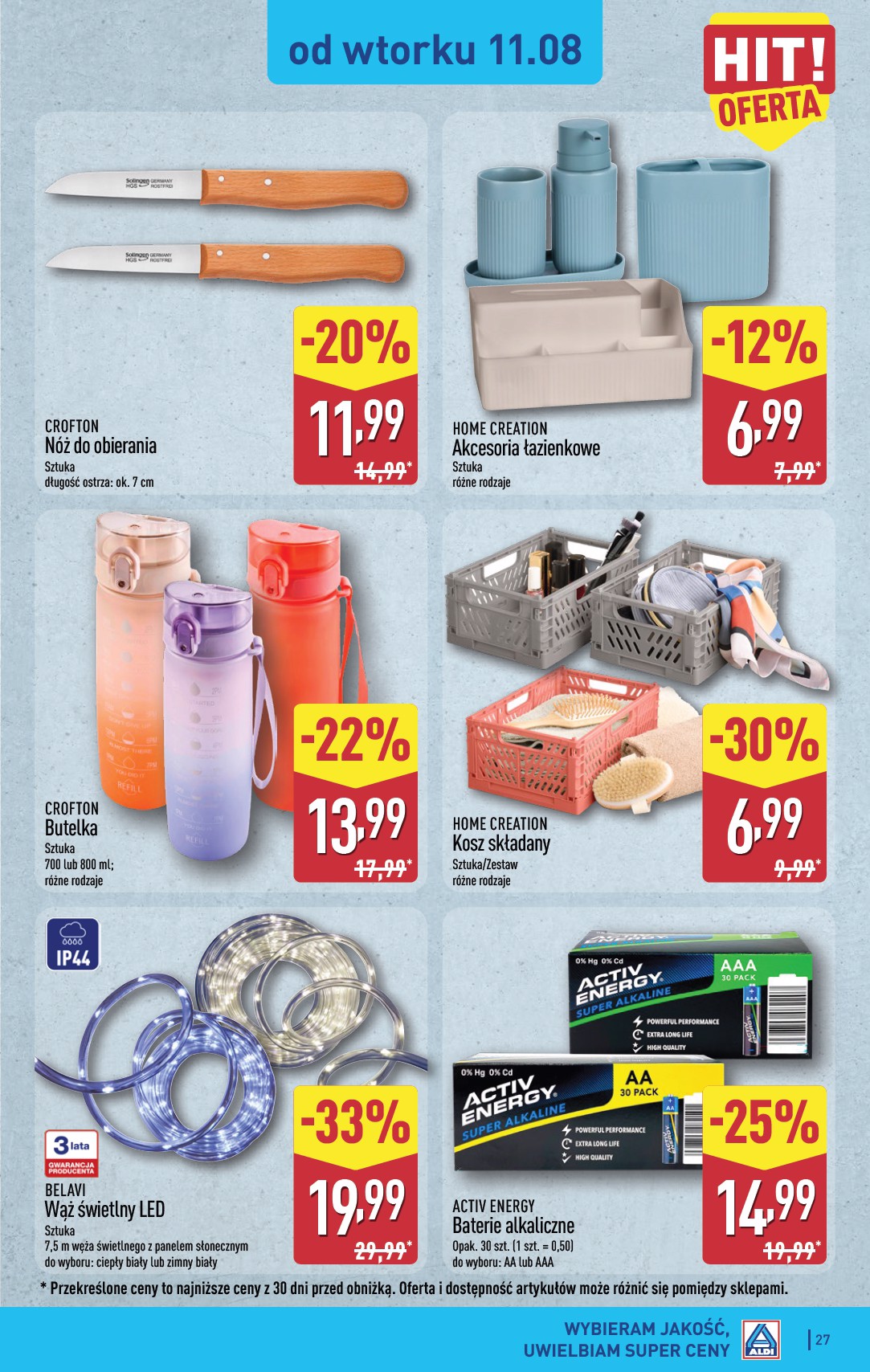 aldi - Nowa gazetka ALDI ważna od 10.08.2026 do 14.08.2026 - page: 27