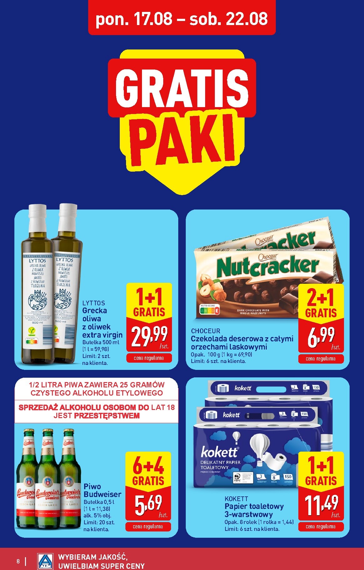 aldi - Nowa gazetka ALDI ważna od 17.08.2026 do 22.08.2026 - page: 8