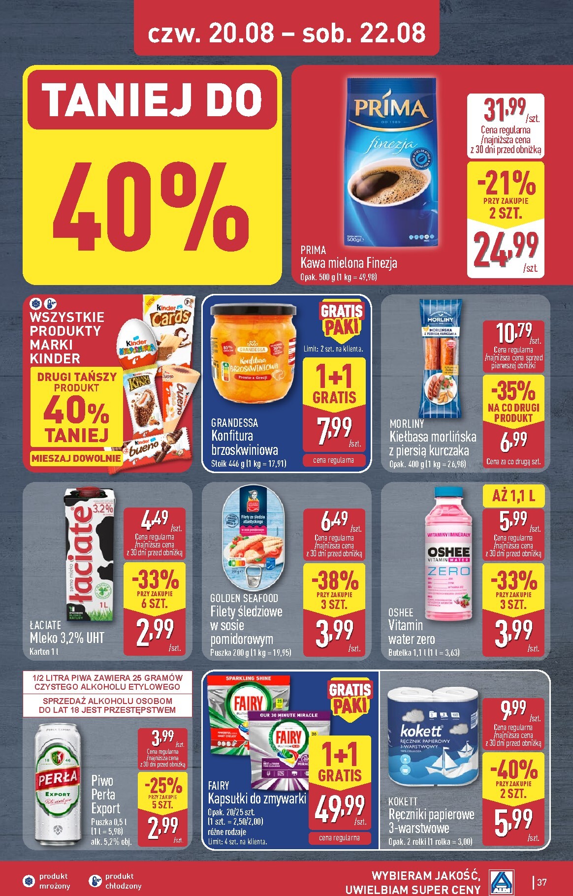 aldi - Nowa gazetka ALDI ważna od 17.08.2026 do 22.08.2026 - page: 37