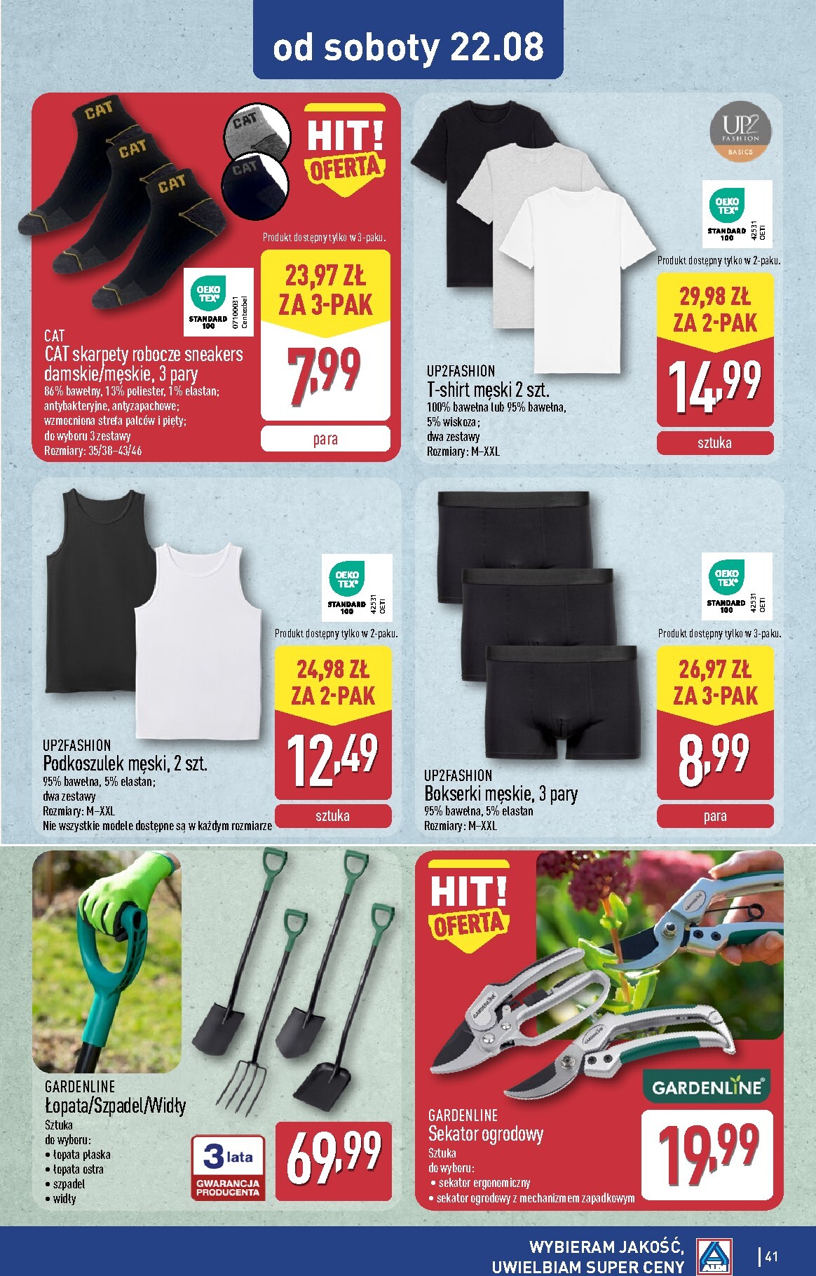 aldi - Nowa gazetka ALDI ważna od 17.08.2026 do 22.08.2026 - page: 41