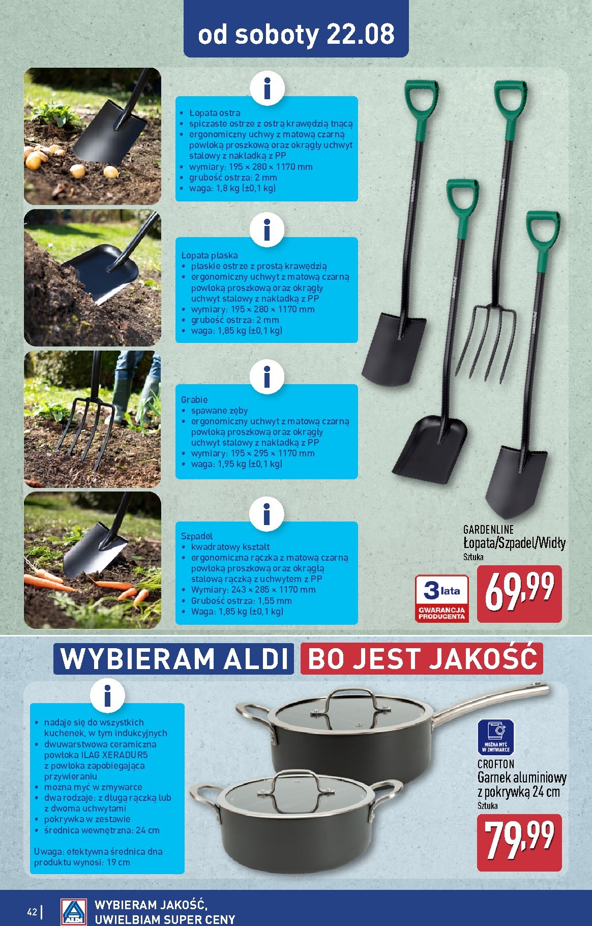 aldi - Nowa gazetka ALDI ważna od 17.08.2026 do 22.08.2026 - page: 42