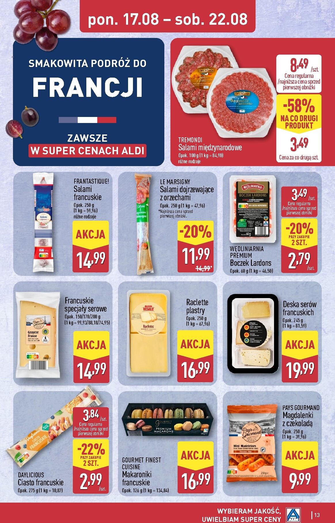 aldi - Nowa gazetka ALDI ważna od 17.08.2026 do 22.08.2026 - page: 13