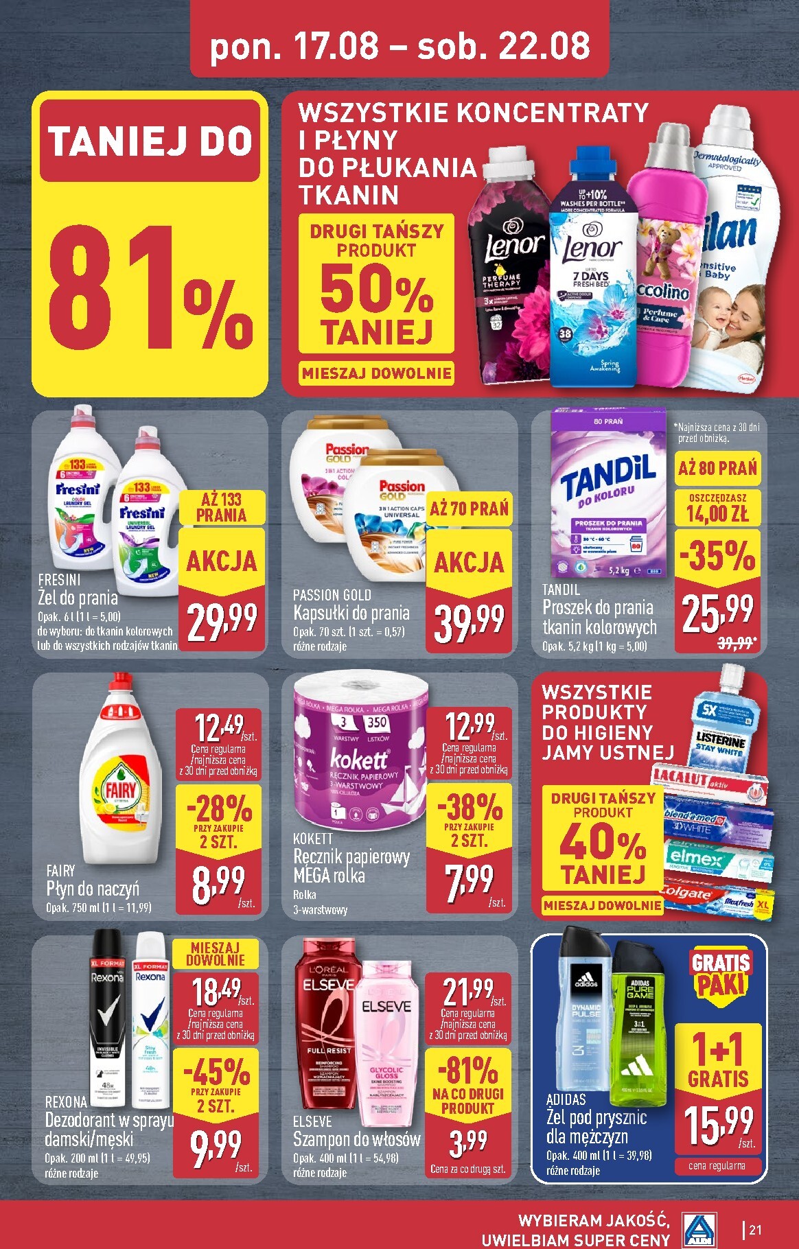 aldi - Nowa gazetka ALDI ważna od 17.08.2026 do 22.08.2026 - page: 21