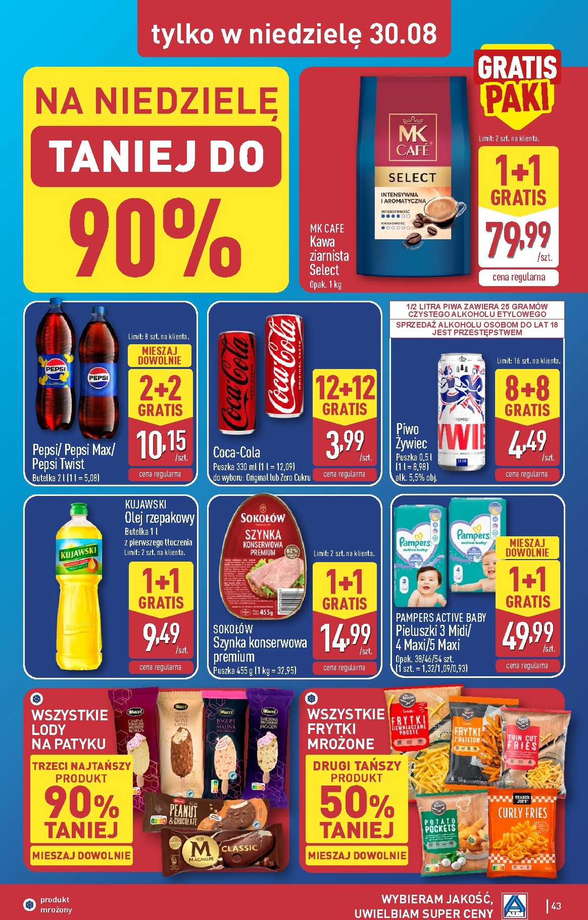aldi - Nowa gazetka ALDI ważna od 24.08.2026 do 30.08.2026 - page: 43