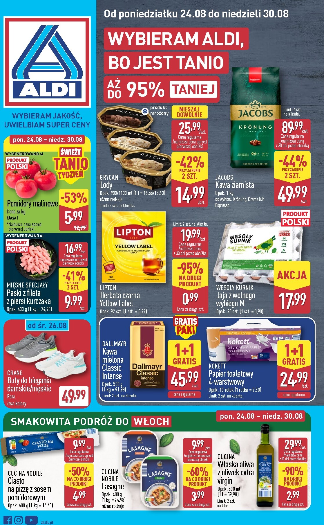 aldi - Nowa gazetka ALDI ważna od 24.08.2026 do 30.08.2026