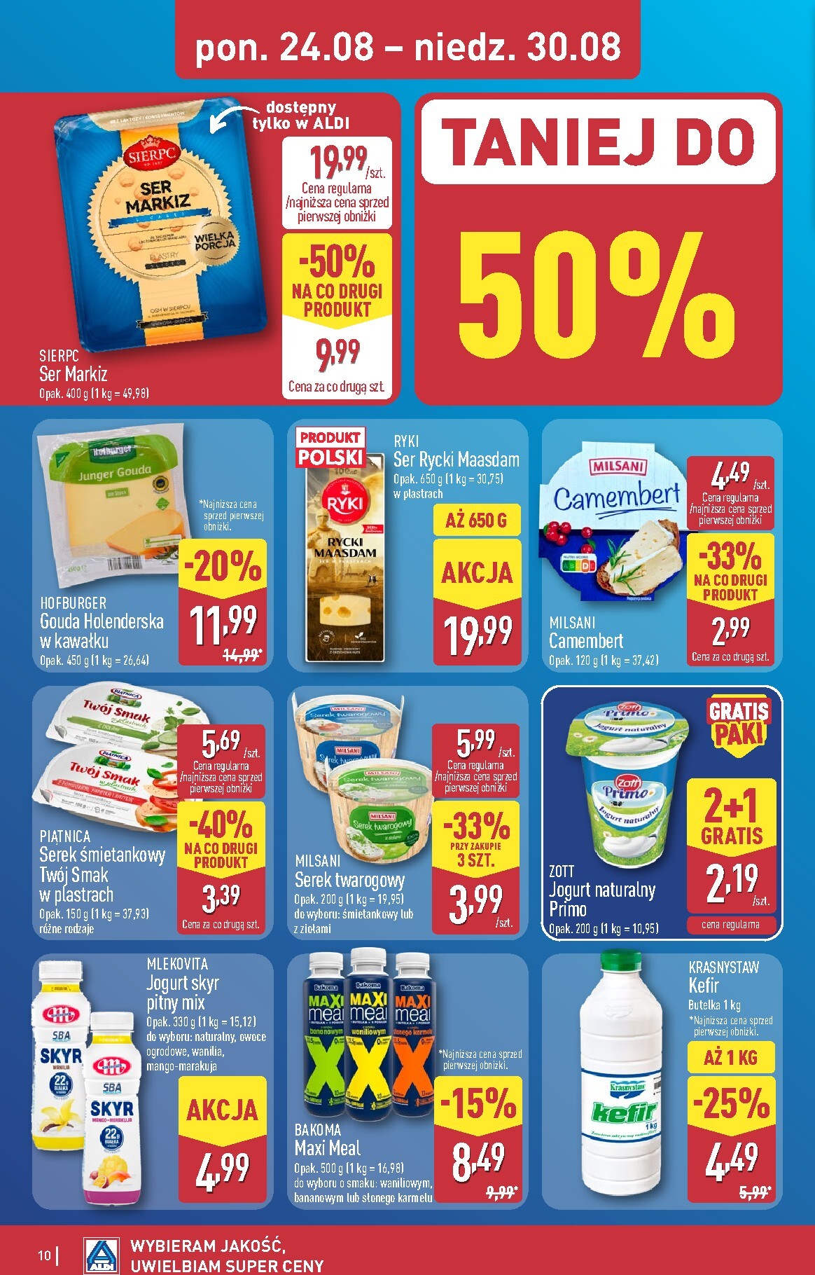 aldi - Nowa gazetka ALDI ważna od 24.08.2026 do 30.08.2026 - page: 10