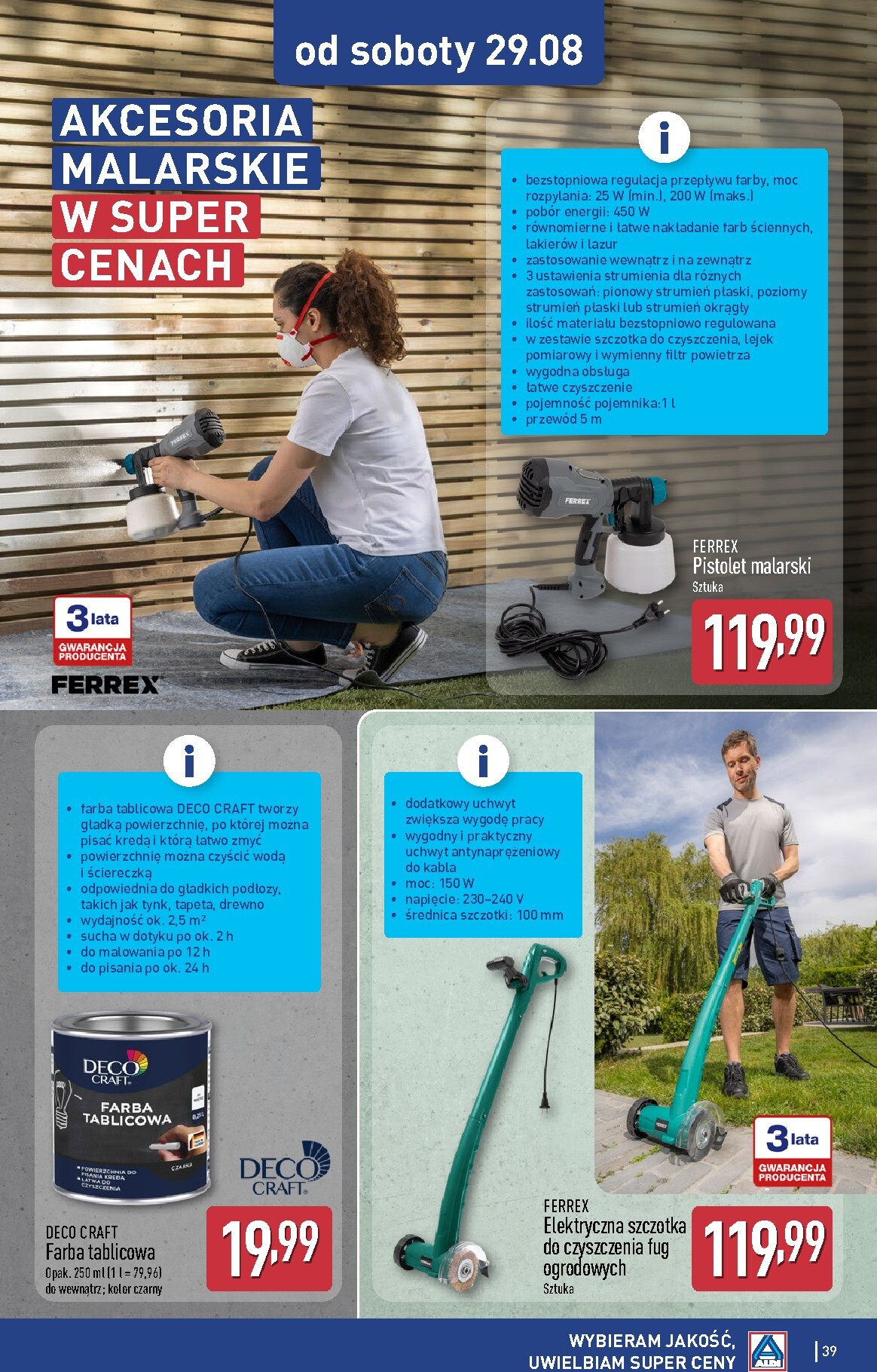 aldi - Nowa gazetka ALDI ważna od 24.08.2026 do 30.08.2026 - page: 39