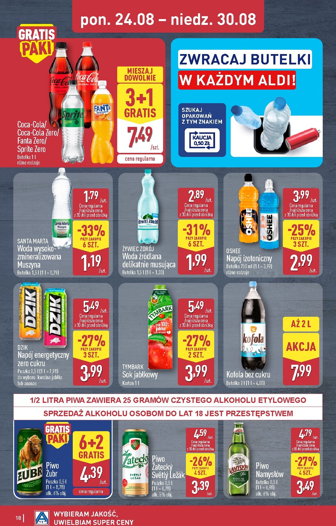 aldi - Nowa gazetka ALDI ważna od 24.08.2026 do 30.08.2026 - page: 18