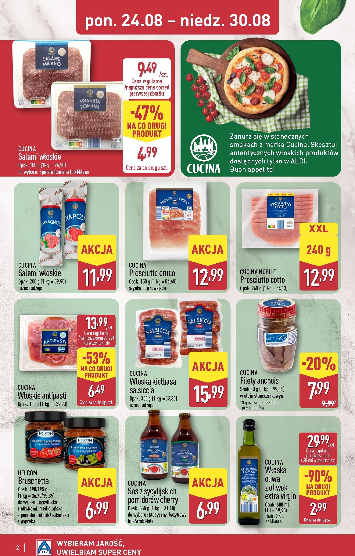 aldi - Nowa gazetka ALDI - Włoch ważna od 24.08.2026 do 30.08.2026 - page: 2
