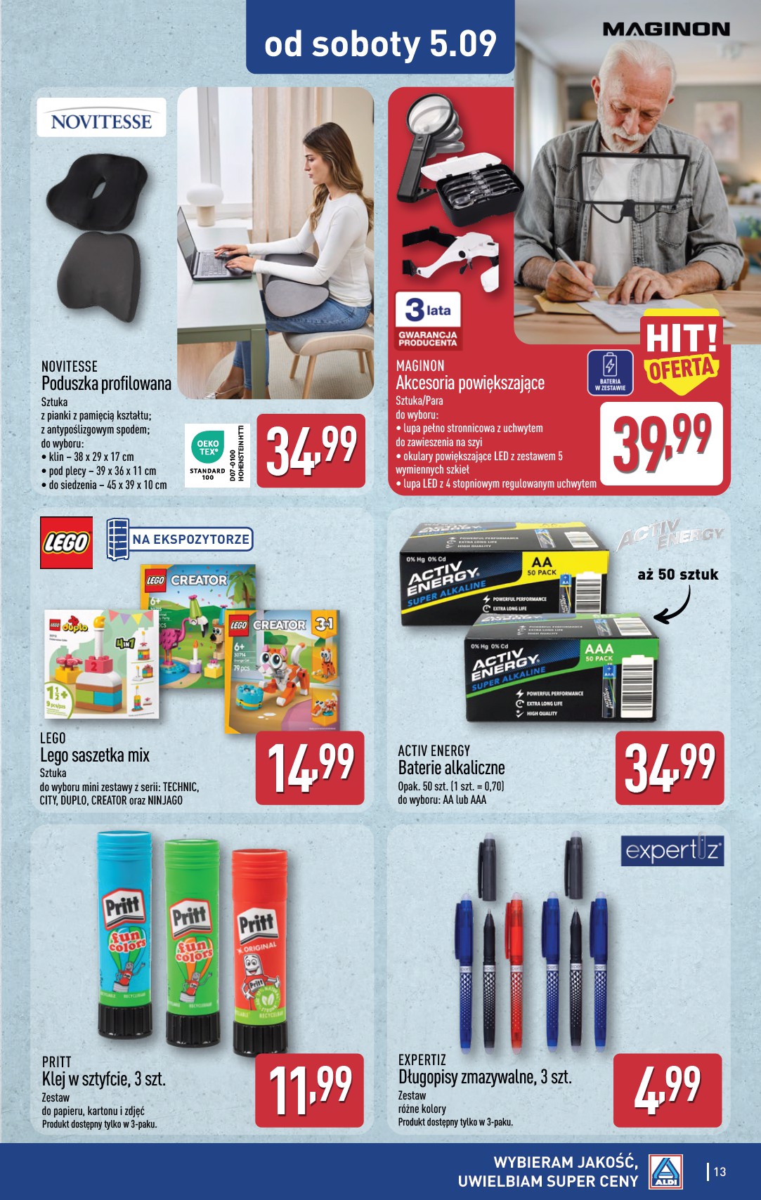 aldi - Nowa gazetka ALDI - Przygotuj się na kolejny tydzień ważna od 02.09.2026 do 05.09.2026 - page: 13