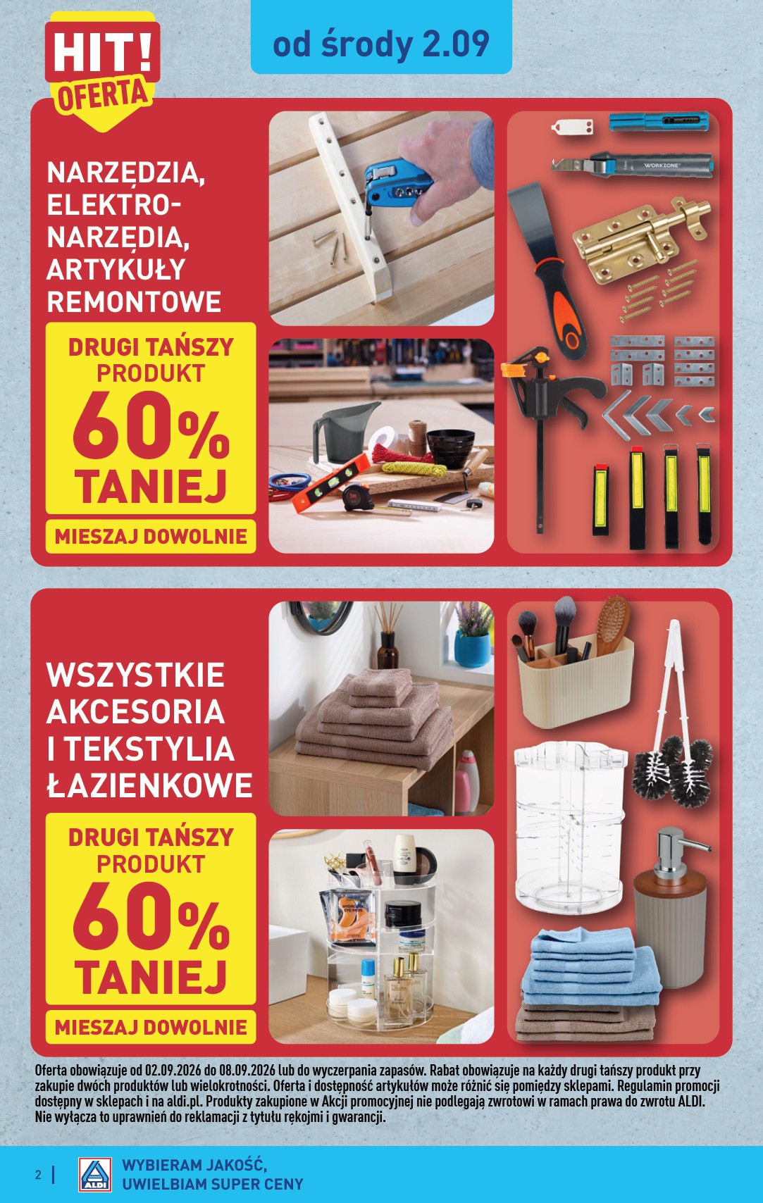 aldi - Nowa gazetka ALDI - Przygotuj się na kolejny tydzień ważna od 02.09.2026 do 05.09.2026 - page: 2