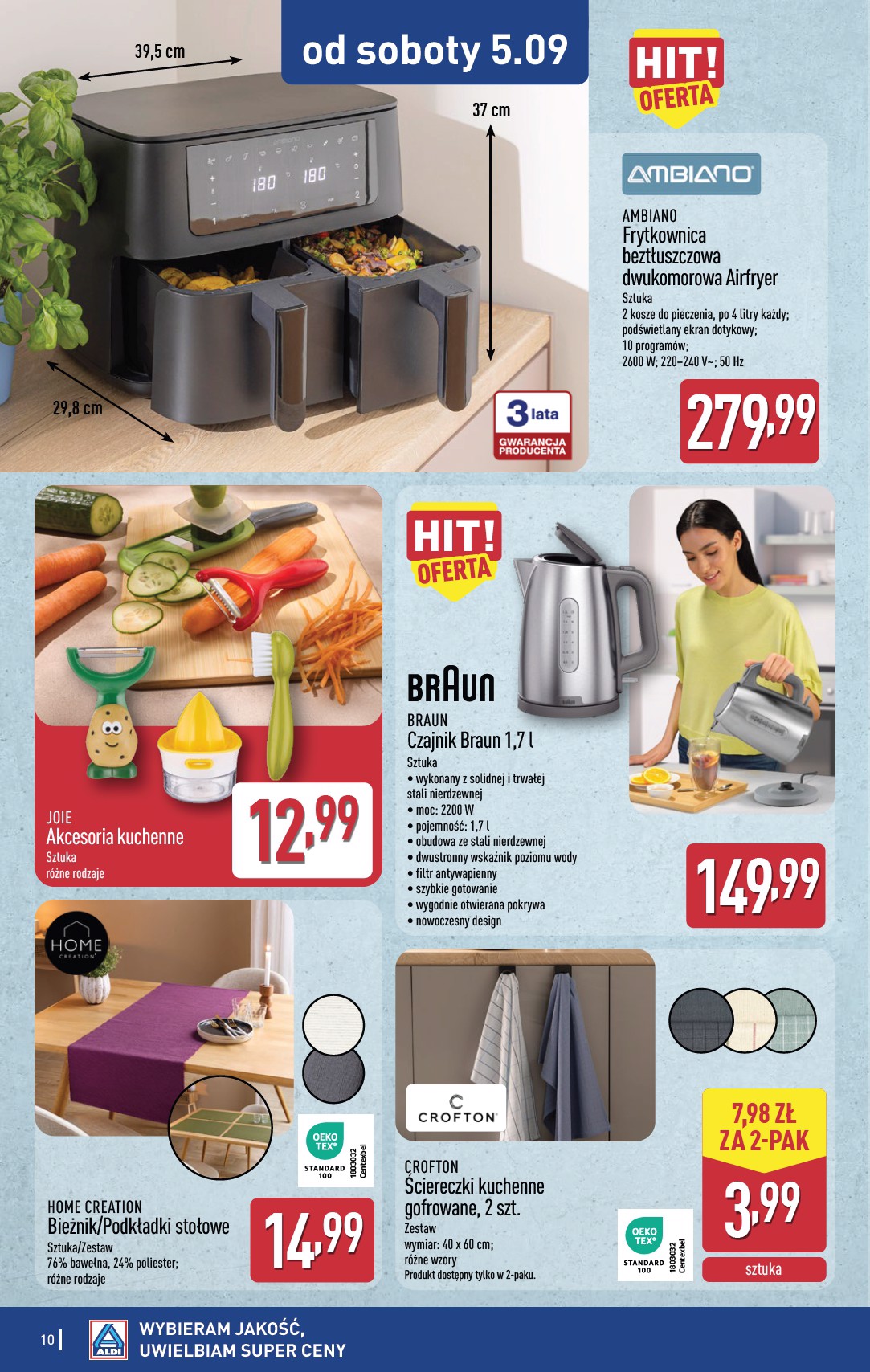 aldi - Nowa gazetka ALDI - Przygotuj się na kolejny tydzień ważna od 02.09.2026 do 05.09.2026 - page: 10