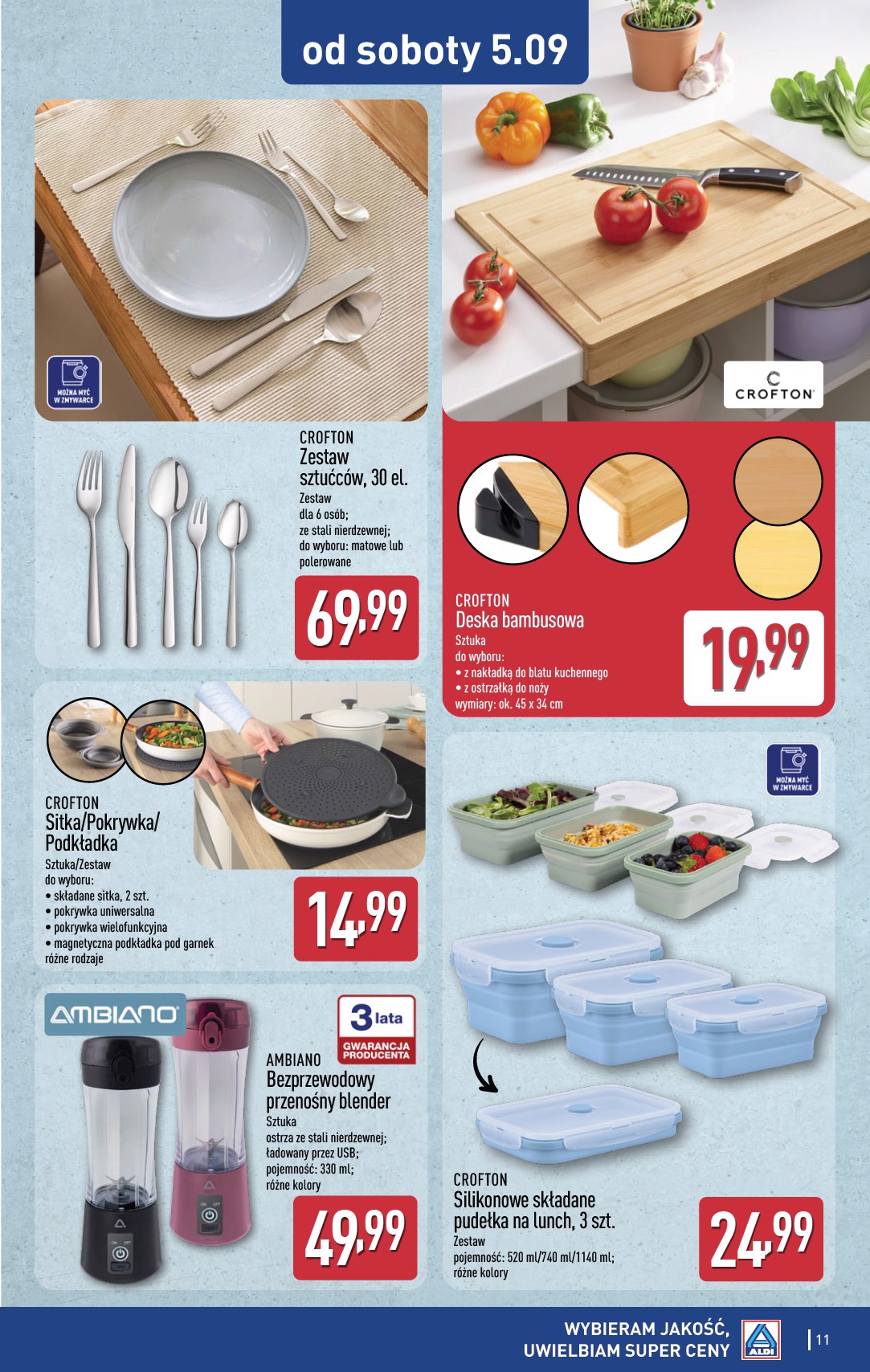 aldi - Nowa gazetka ALDI - Przygotuj się na kolejny tydzień ważna od 02.09.2026 do 05.09.2026 - page: 11