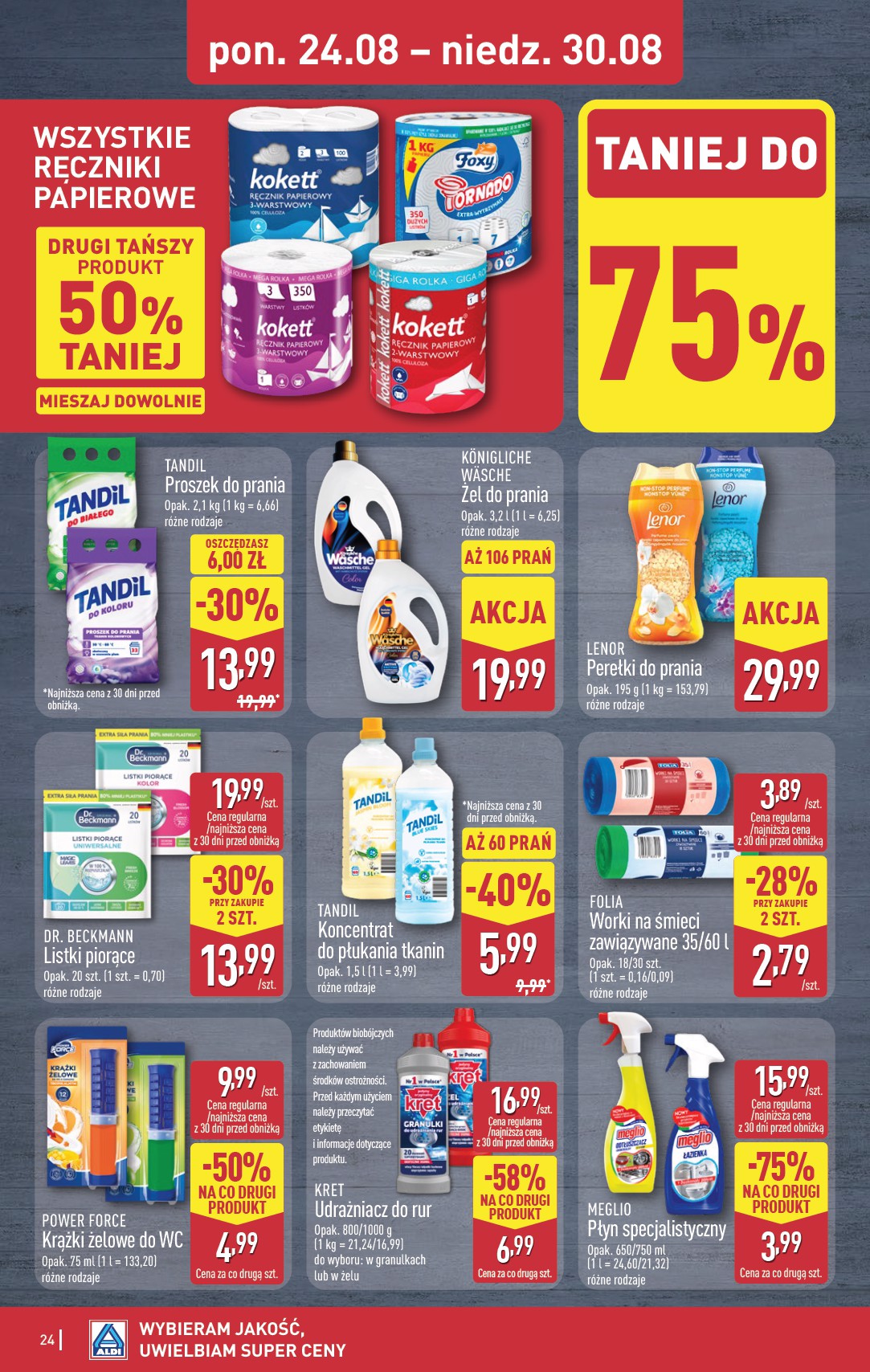 aldi - Aktualna gazetka ALDI ważna od 24.08.2026 do 30.08.2026 - page: 24