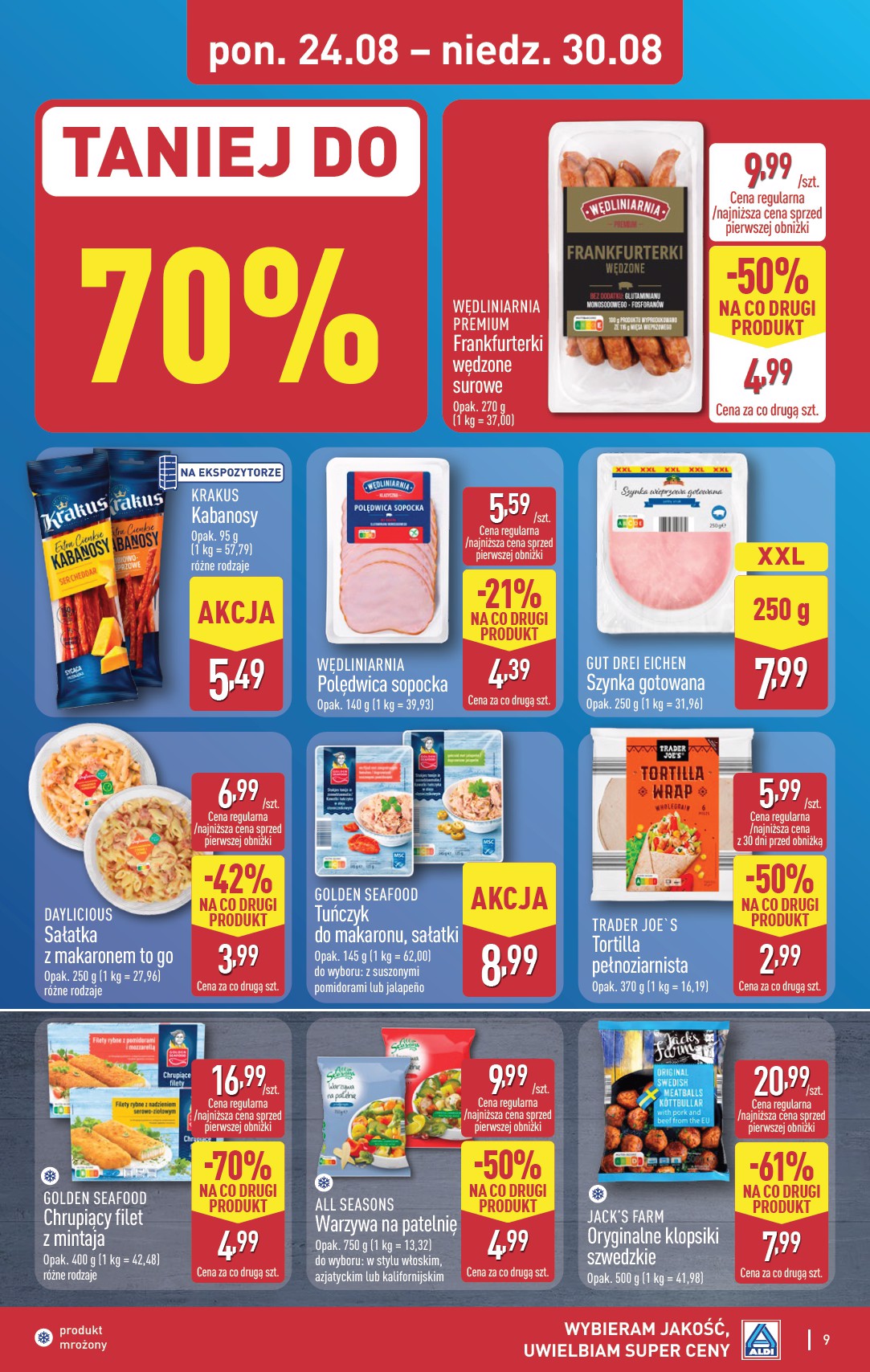 aldi - Aktualna gazetka ALDI ważna od 24.08.2026 do 30.08.2026 - page: 9