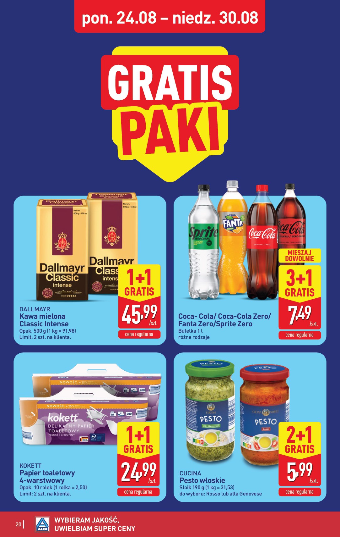 aldi - Aktualna gazetka ALDI ważna od 24.08.2026 do 30.08.2026 - page: 20