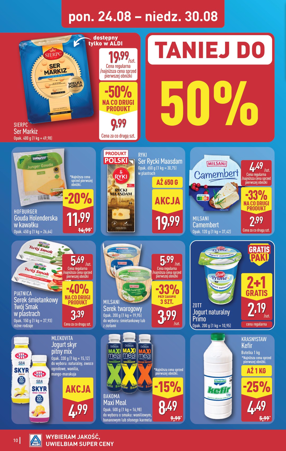 aldi - Aktualna gazetka ALDI ważna od 24.08.2026 do 30.08.2026 - page: 10