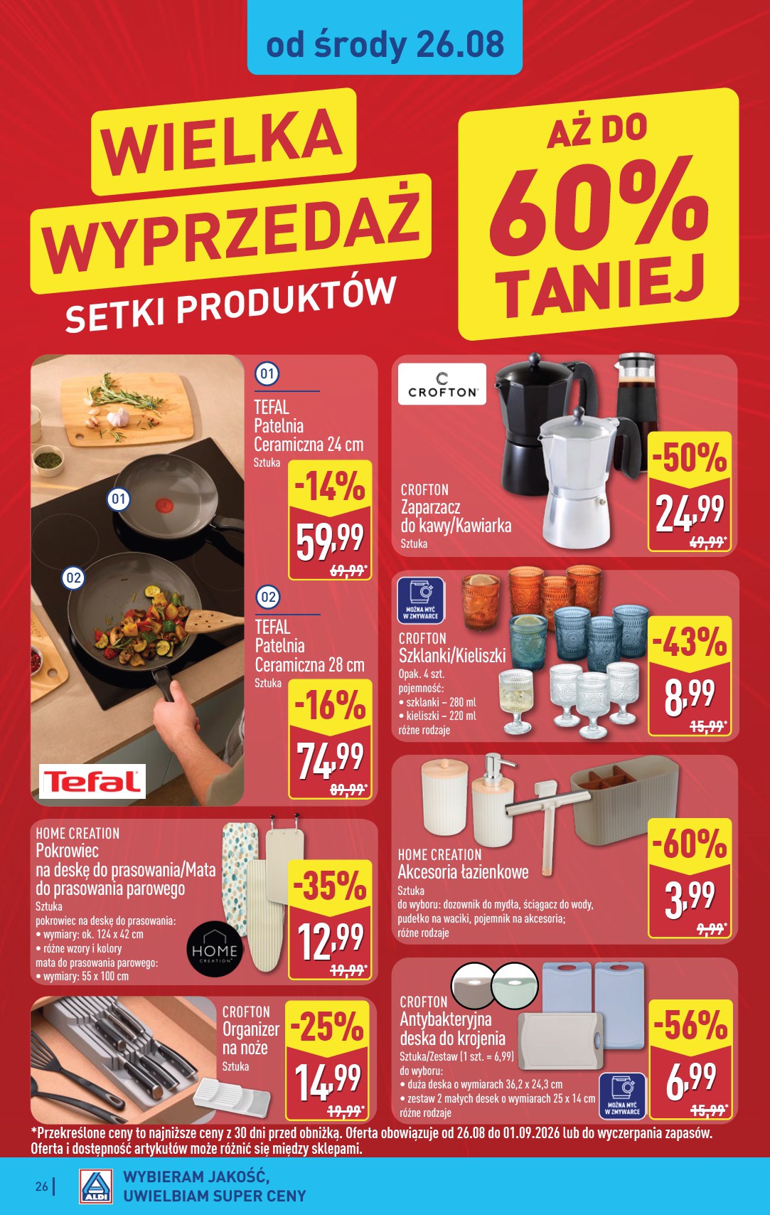 aldi - Aktualna gazetka ALDI ważna od 24.08.2026 do 30.08.2026 - page: 26