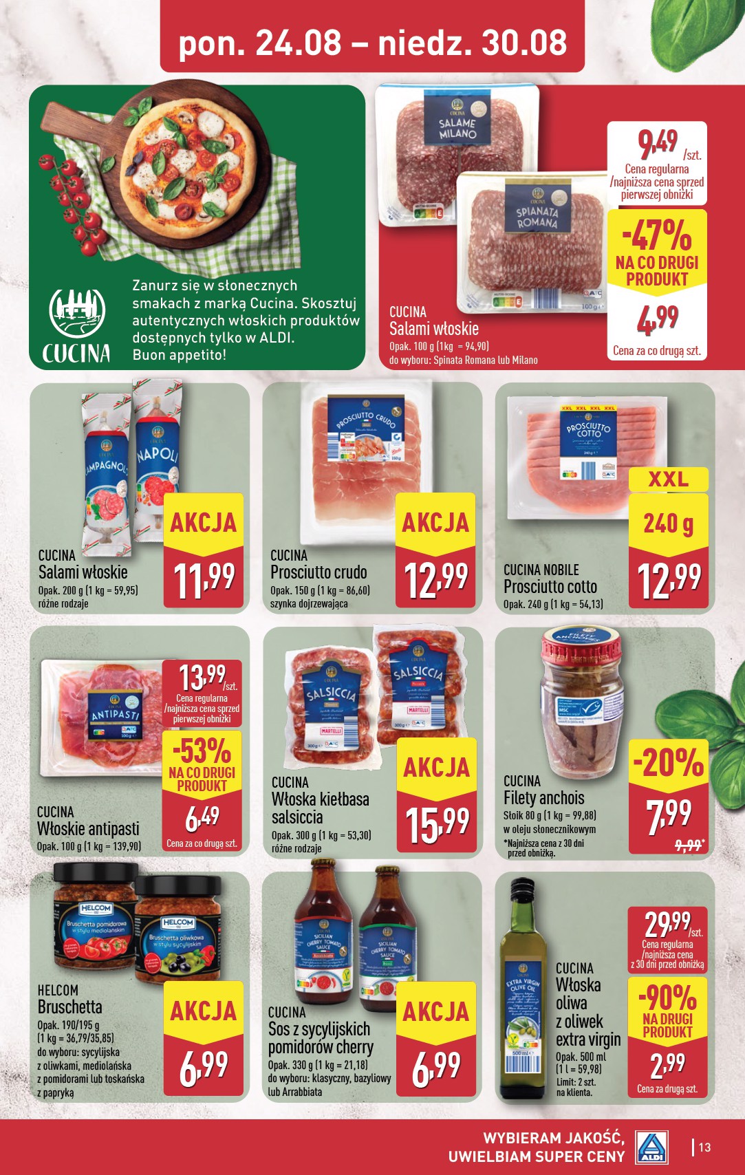 aldi - Aktualna gazetka ALDI ważna od 24.08.2026 do 30.08.2026 - page: 13