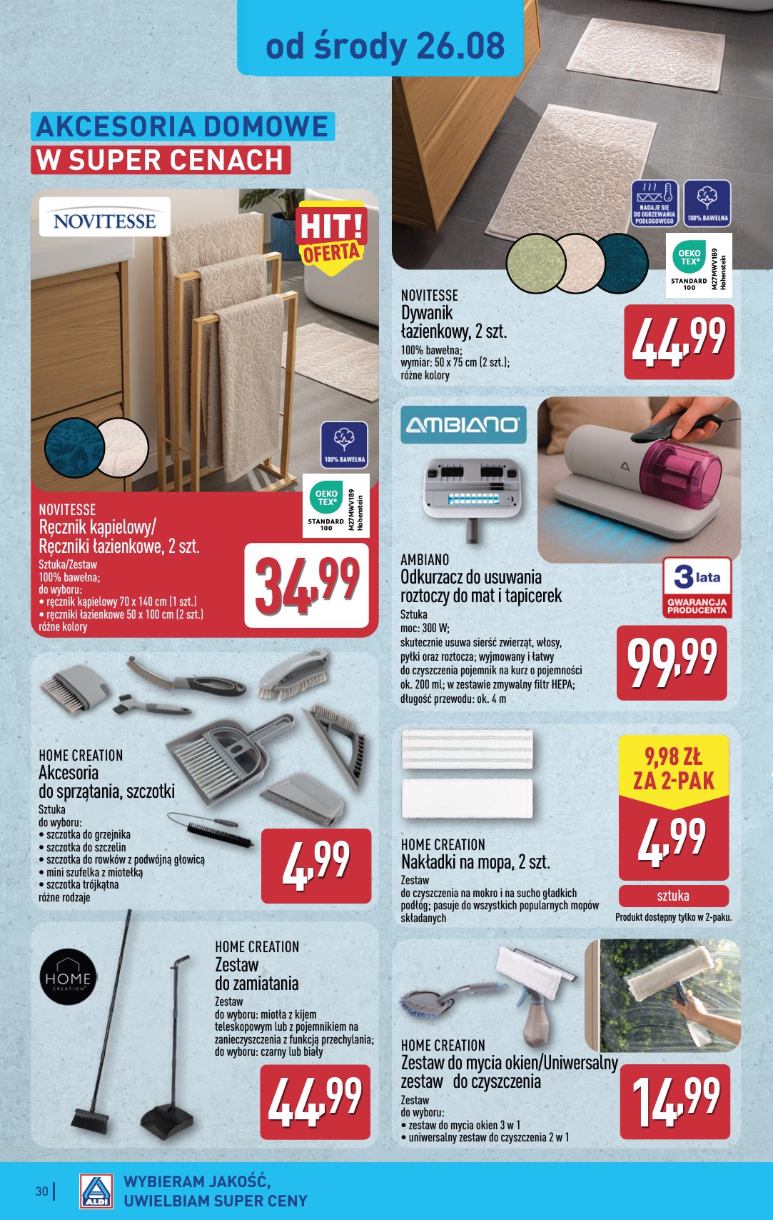 aldi - Aktualna gazetka ALDI ważna od 24.08.2026 do 30.08.2026 - page: 30