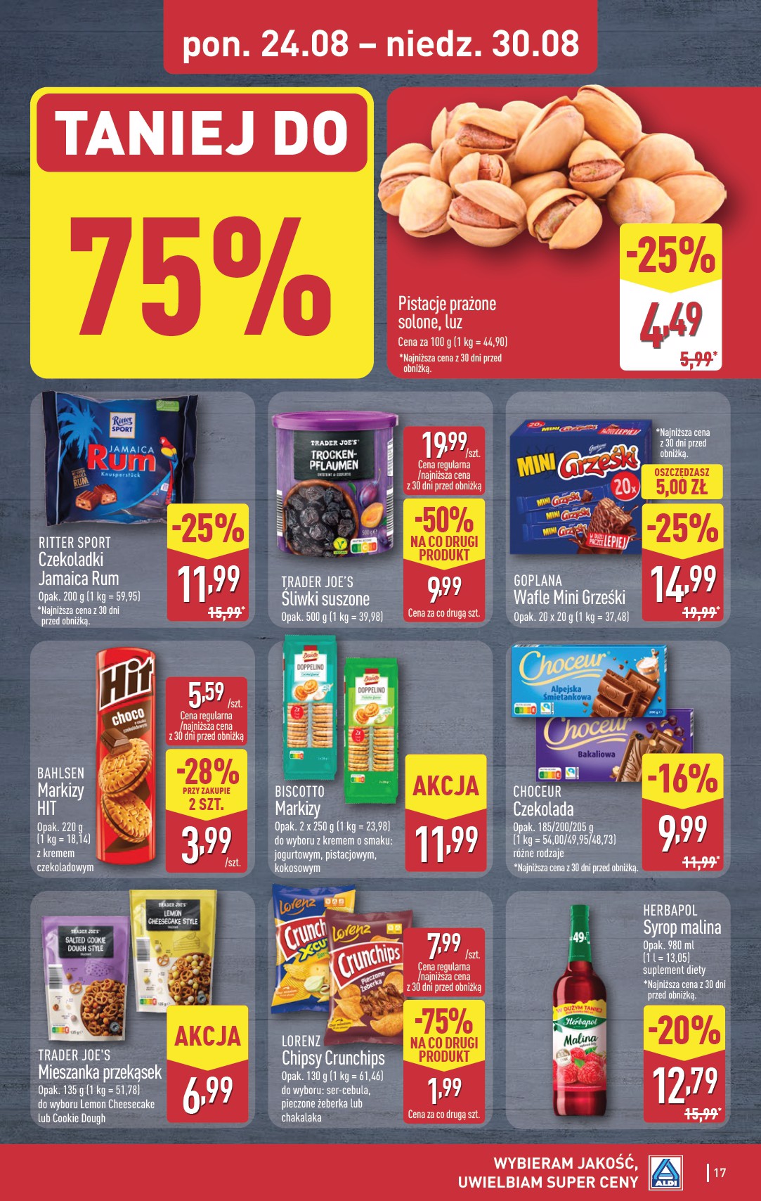 aldi - Aktualna gazetka ALDI ważna od 24.08.2026 do 30.08.2026 - page: 17