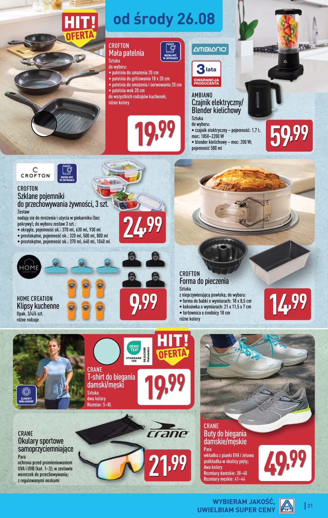 aldi - Aktualna gazetka ALDI ważna od 24.08.2026 do 30.08.2026 - page: 31