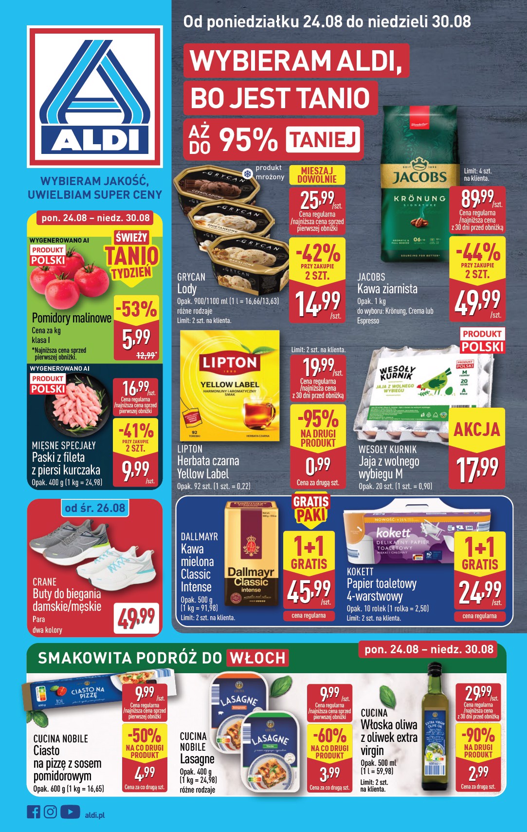 aldi - Aktualna gazetka ALDI ważna od 24.08.2026 do 30.08.2026