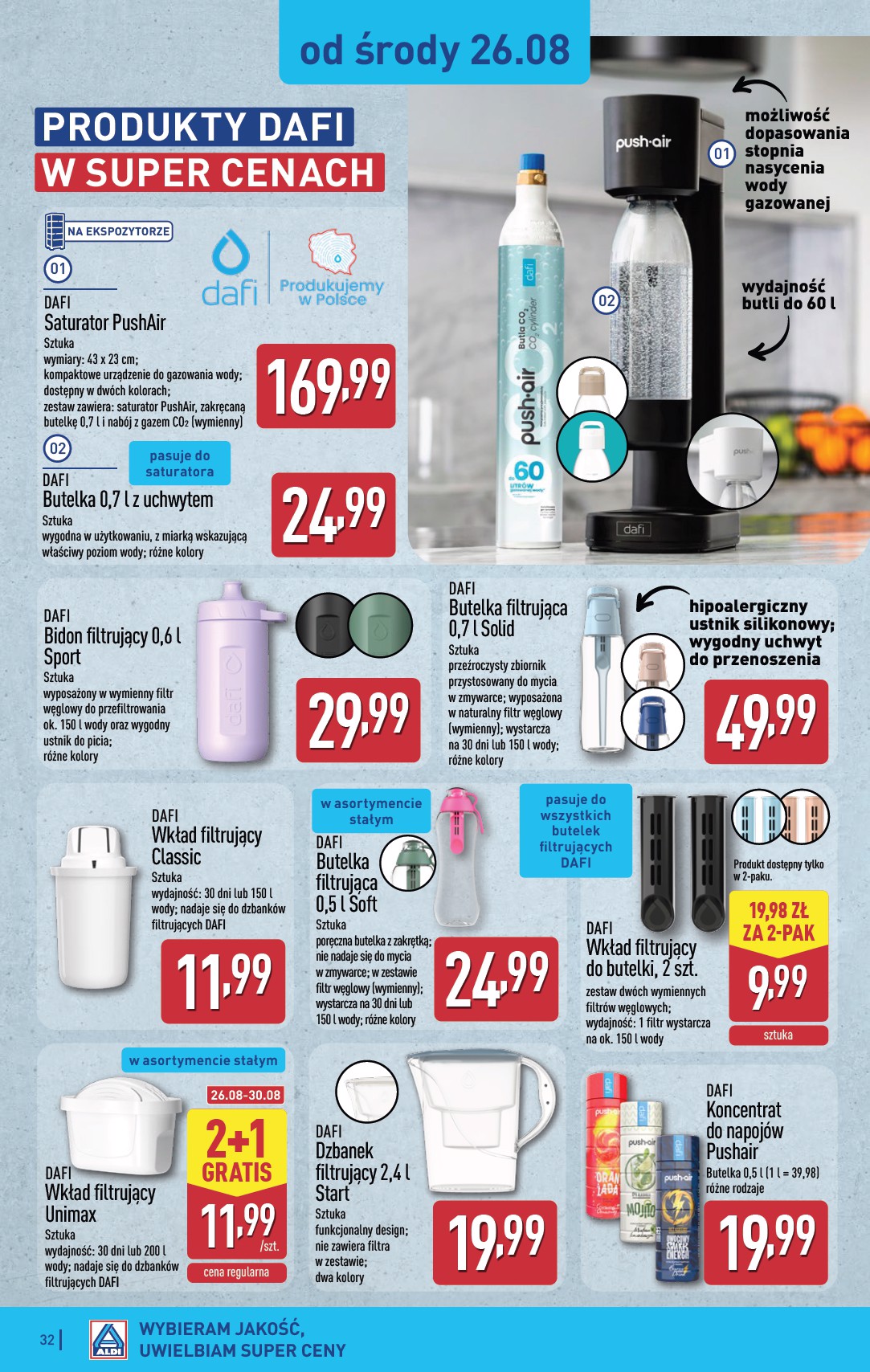 aldi - Aktualna gazetka ALDI ważna od 24.08.2026 do 30.08.2026 - page: 32