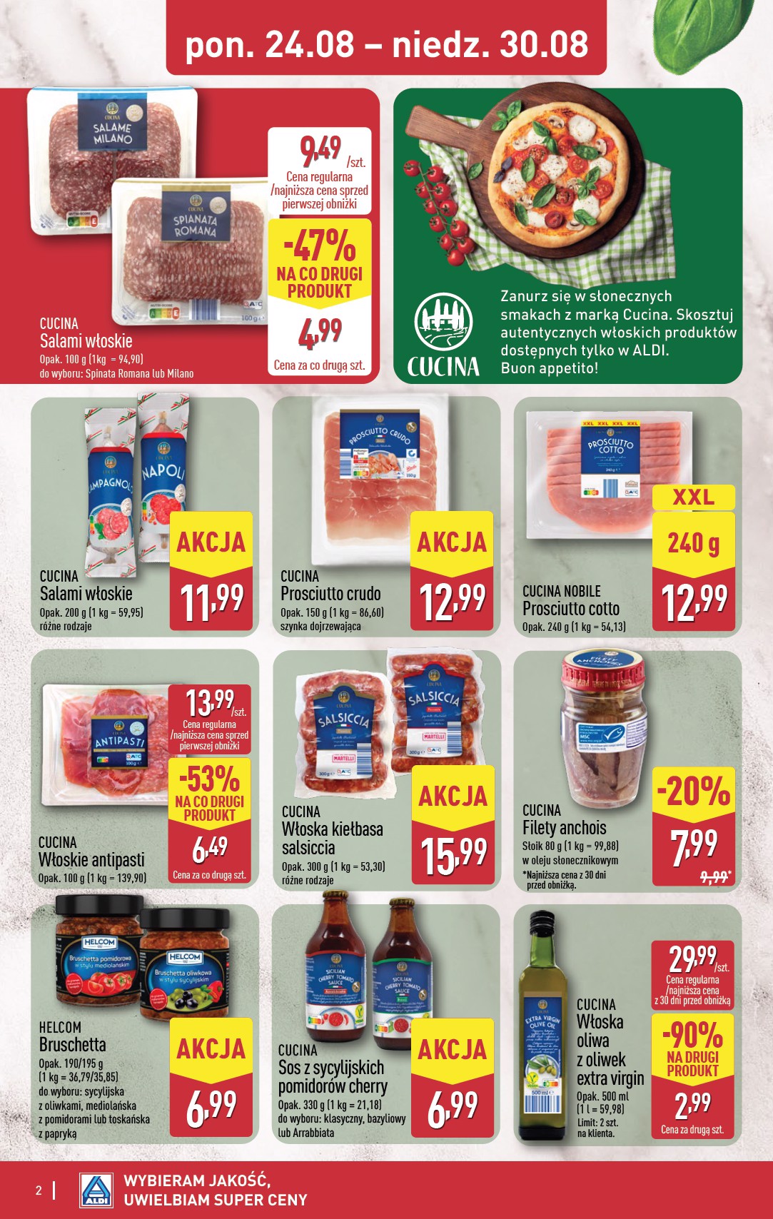 aldi - Aktualna gazetka ALDI - Włoch ważna od 24.08.2026 do 30.08.2026 - page: 2