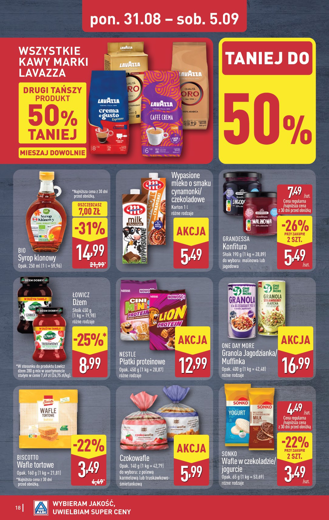 aldi - Aktualna gazetka ALDI ważna od 31.08.2026 do 05.09.2026 - page: 18