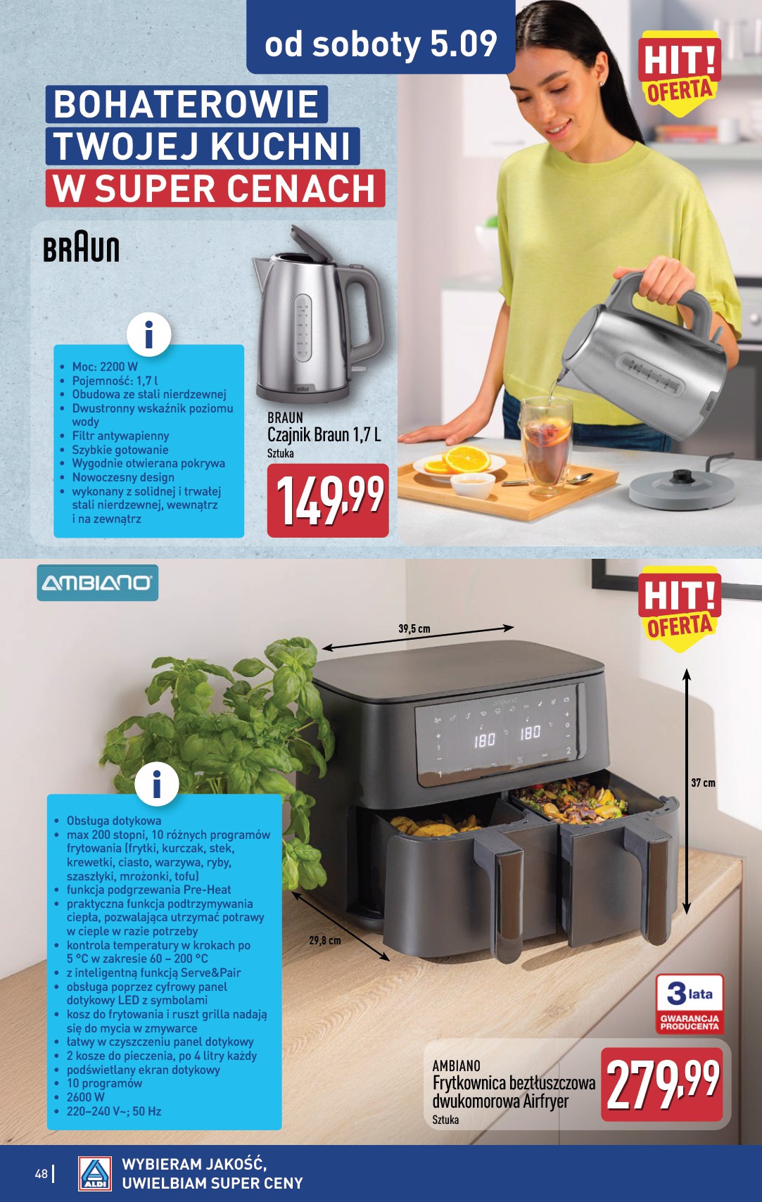 aldi - Aktualna gazetka ALDI ważna od 31.08.2026 do 05.09.2026 - page: 48