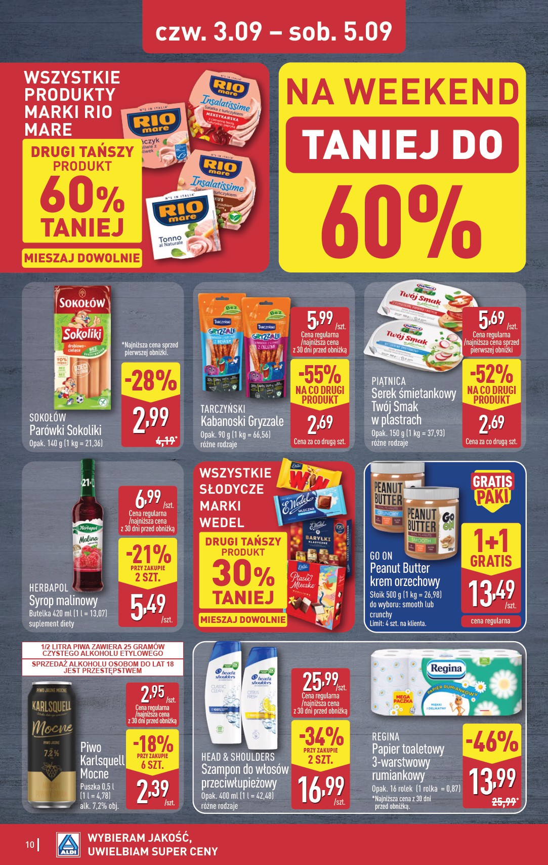 aldi - Nowa gazetka ALDI - Oferta weekendowa ważna od 03.09.2026 do 05.09.2026 - page: 10