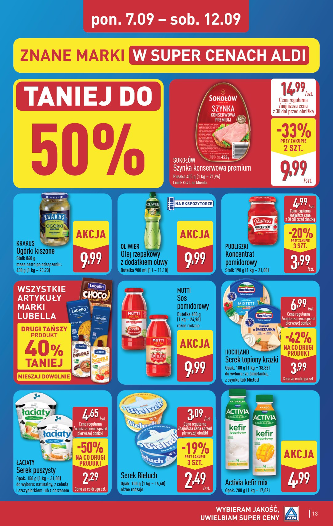 aldi - Nowa gazetka ALDI ważna od 07.09.2026 do 12.09.2026 - page: 13
