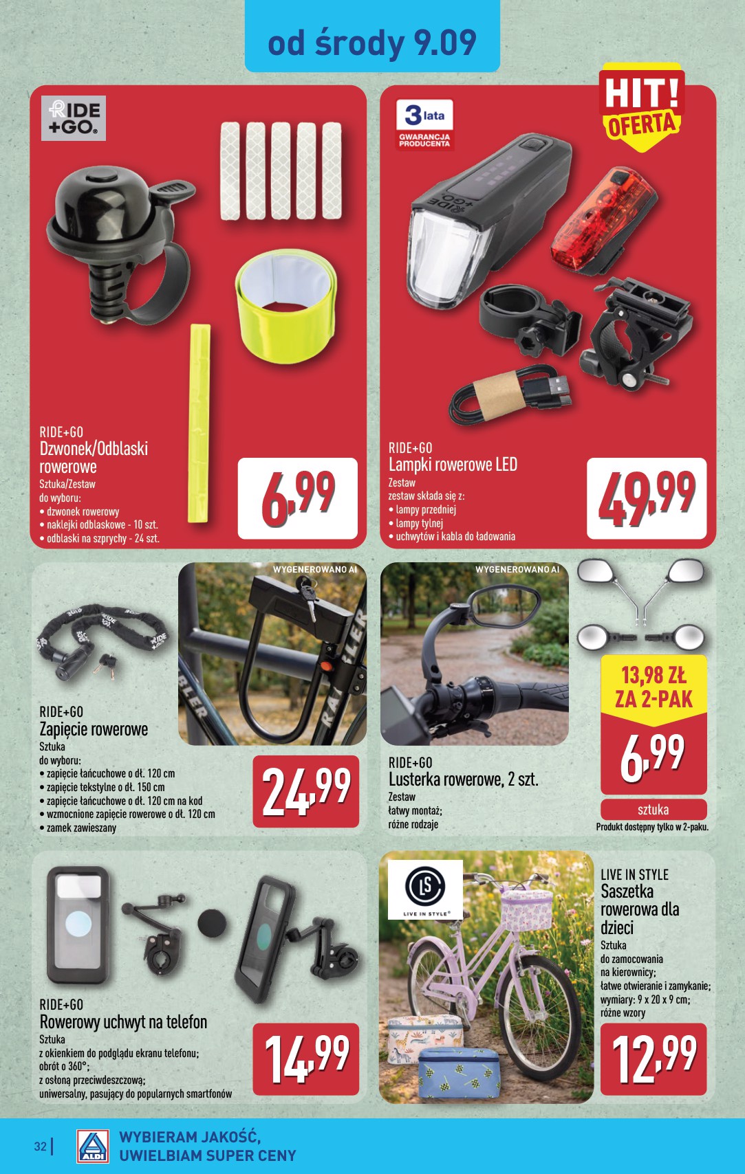 aldi - Nowa gazetka ALDI ważna od 07.09.2026 do 12.09.2026 - page: 32