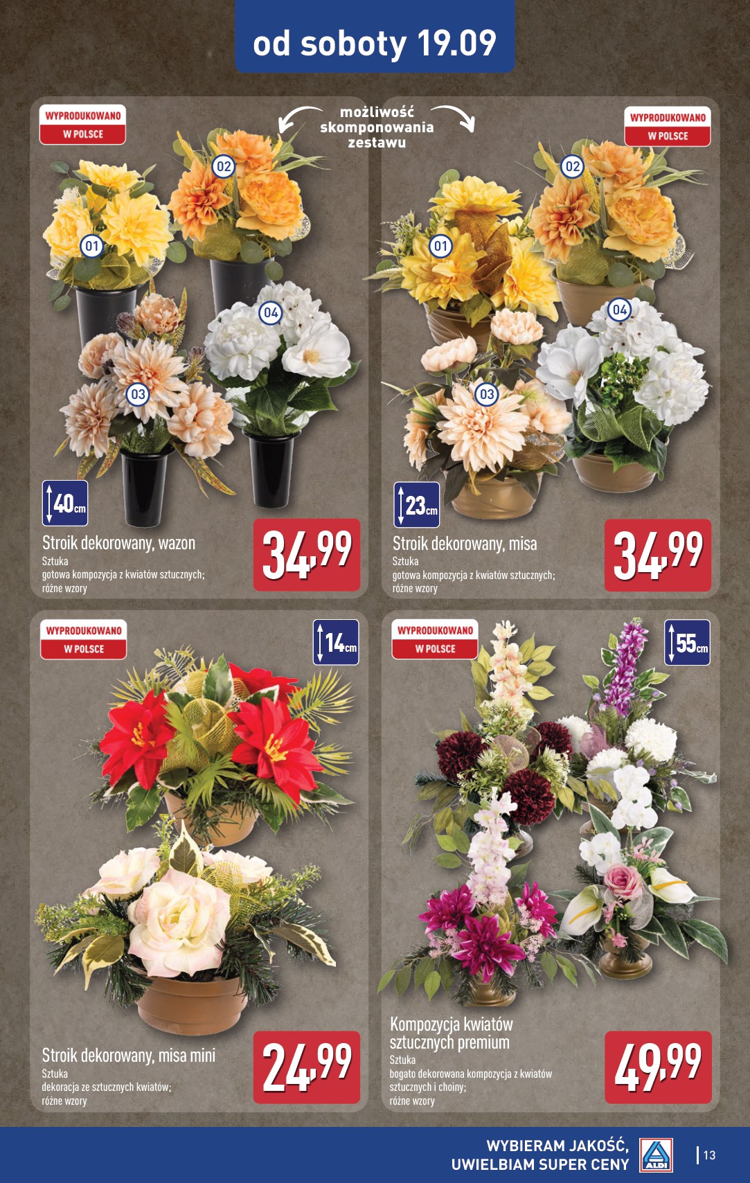 aldi - Nowa gazetka ALDI - Artykuły przemysłowe i tekstylia ważna od 16.09.2026 do 19.09.2026 - page: 13
