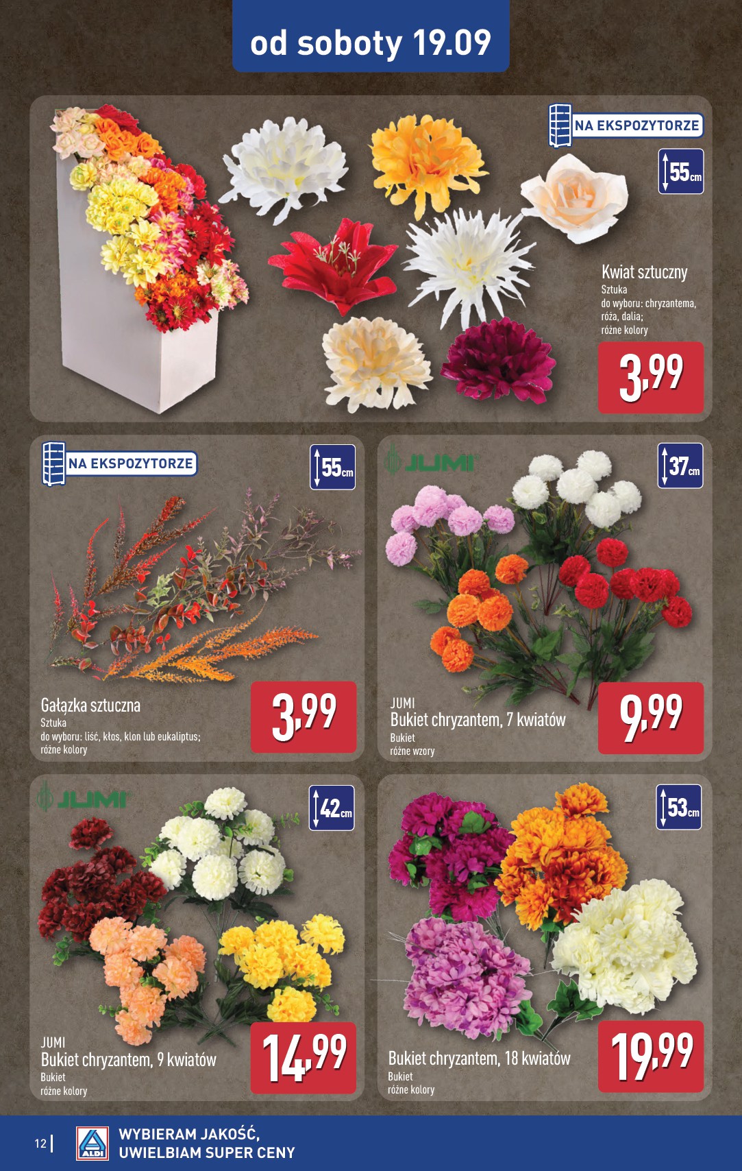 aldi - Nowa gazetka ALDI - Artykuły przemysłowe i tekstylia ważna od 16.09.2026 do 19.09.2026 - page: 12