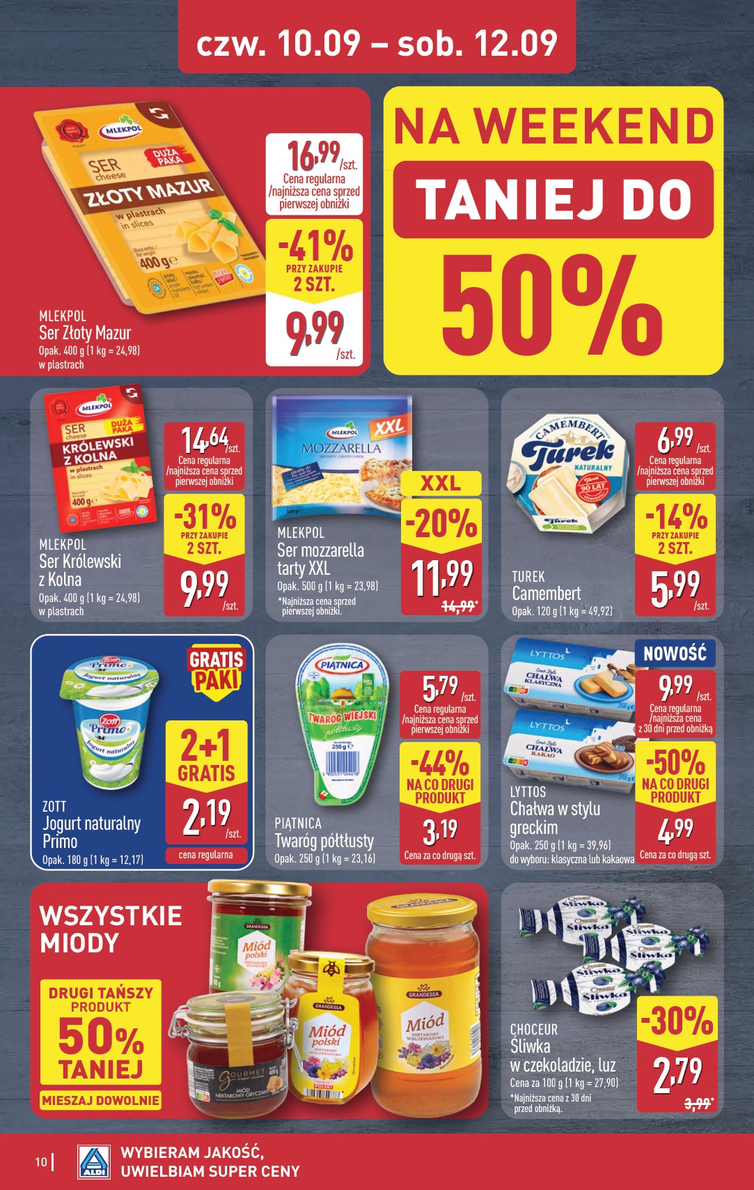 aldi - Nowa gazetka ALDI - Oferta weekendowa ważna od 10.09.2026 do 12.09.2026 - page: 10