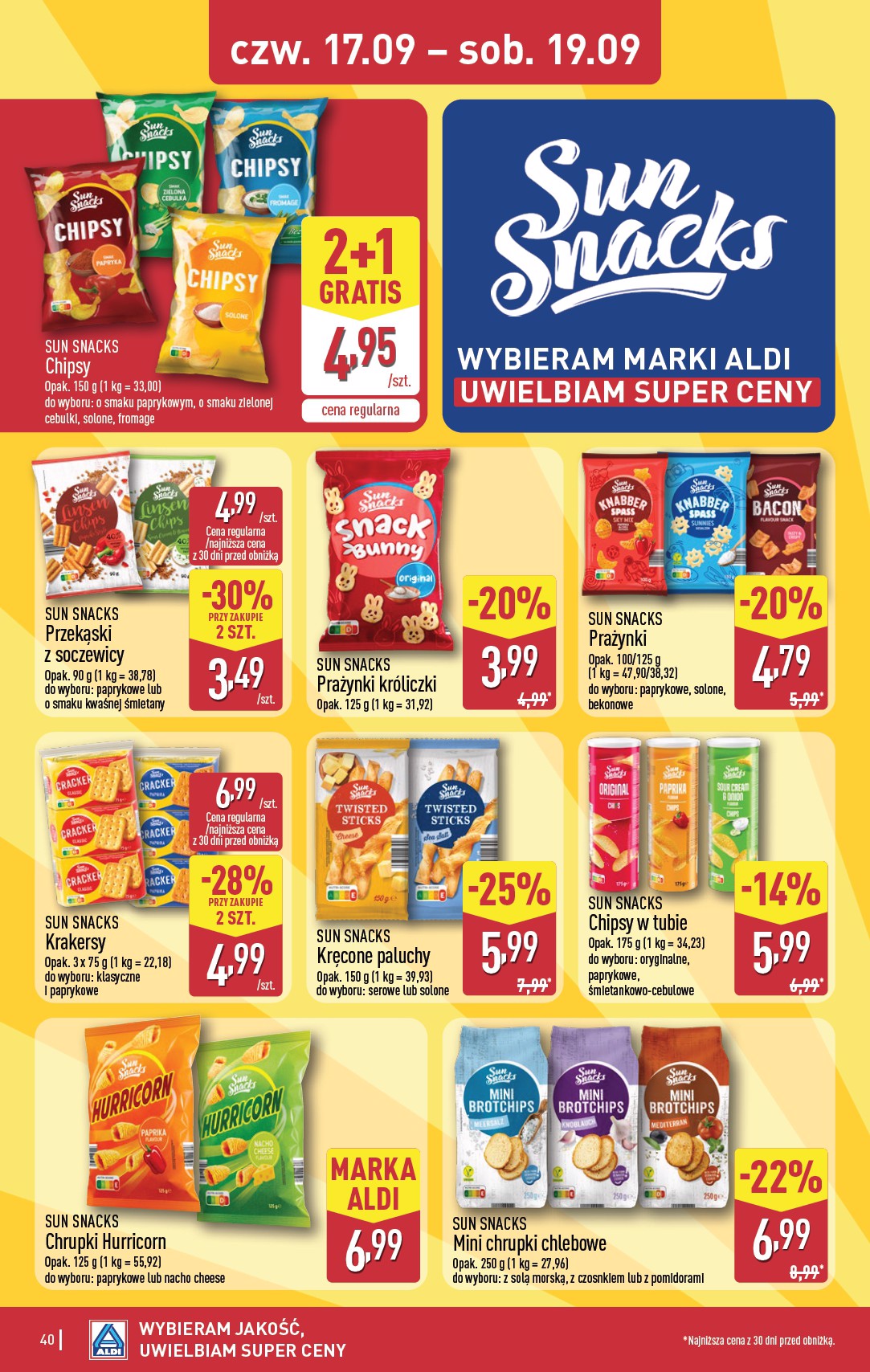 aldi - Nowa gazetka ALDI ważna od 14.09.2026 do 19.09.2026 - page: 40