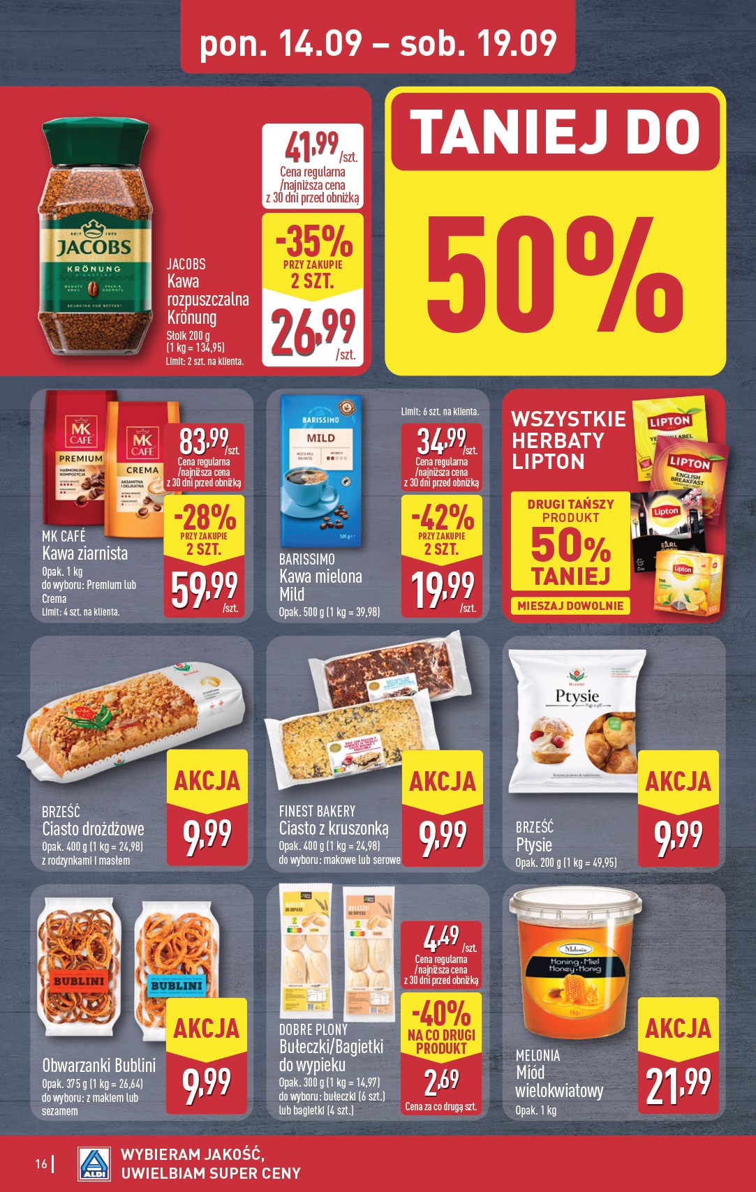 aldi - Nowa gazetka ALDI ważna od 14.09.2026 do 19.09.2026 - page: 16