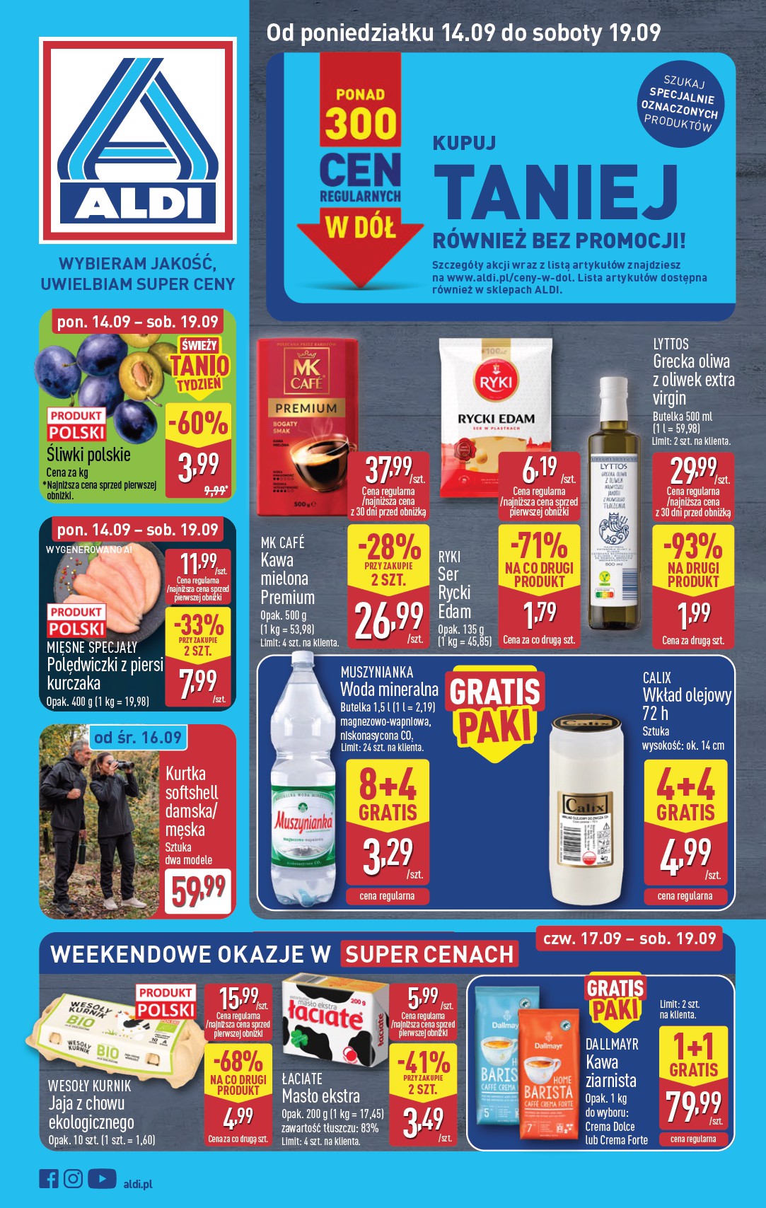 aldi - Nowa gazetka ALDI ważna od 14.09.2026 do 19.09.2026